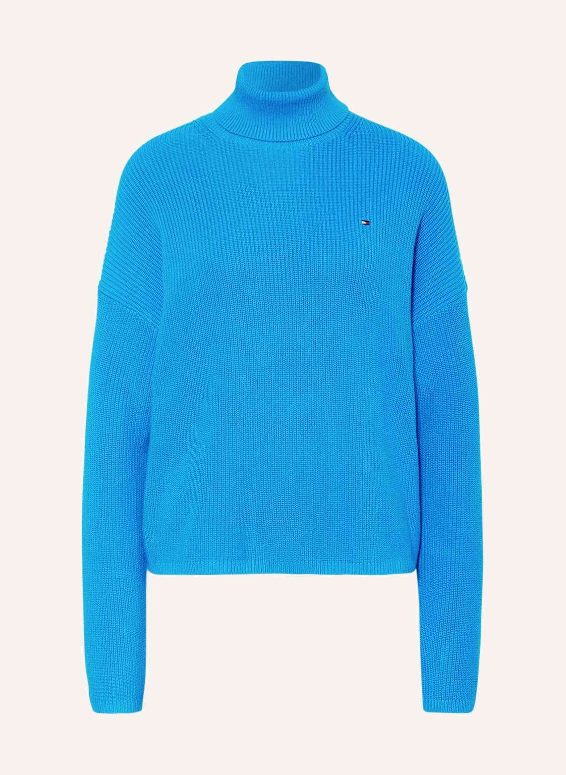 Tommy Hilfiger Rollkragenpullover blau von Tommy Hilfiger