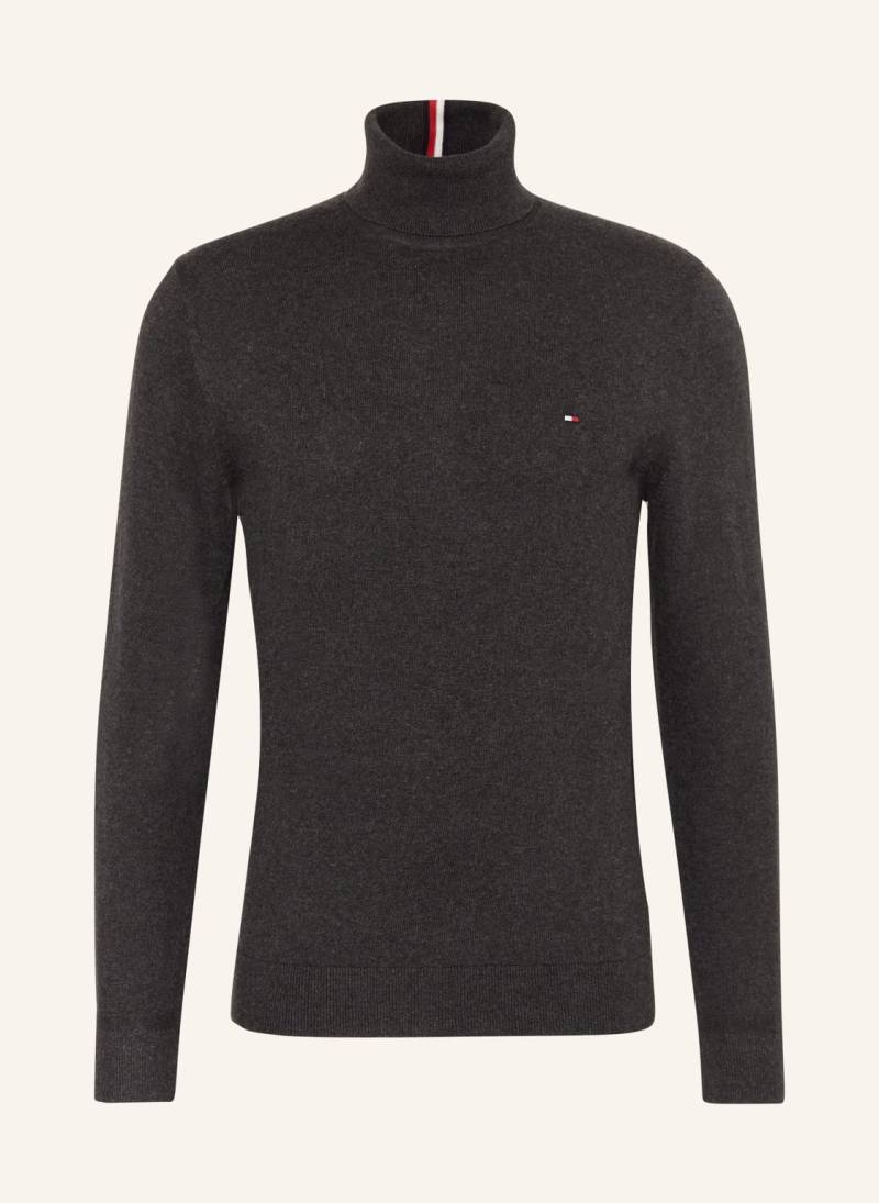 Tommy Hilfiger Rollkragenpullover grau von Tommy Hilfiger