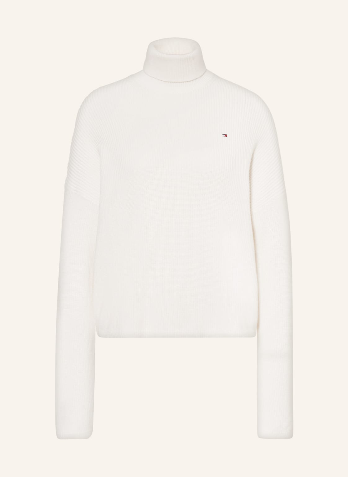 Tommy Hilfiger Rollkragenpullover weiss von Tommy Hilfiger