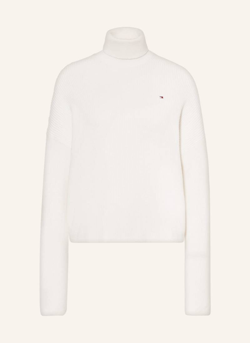 Tommy Hilfiger Rollkragenpullover weiss von Tommy Hilfiger