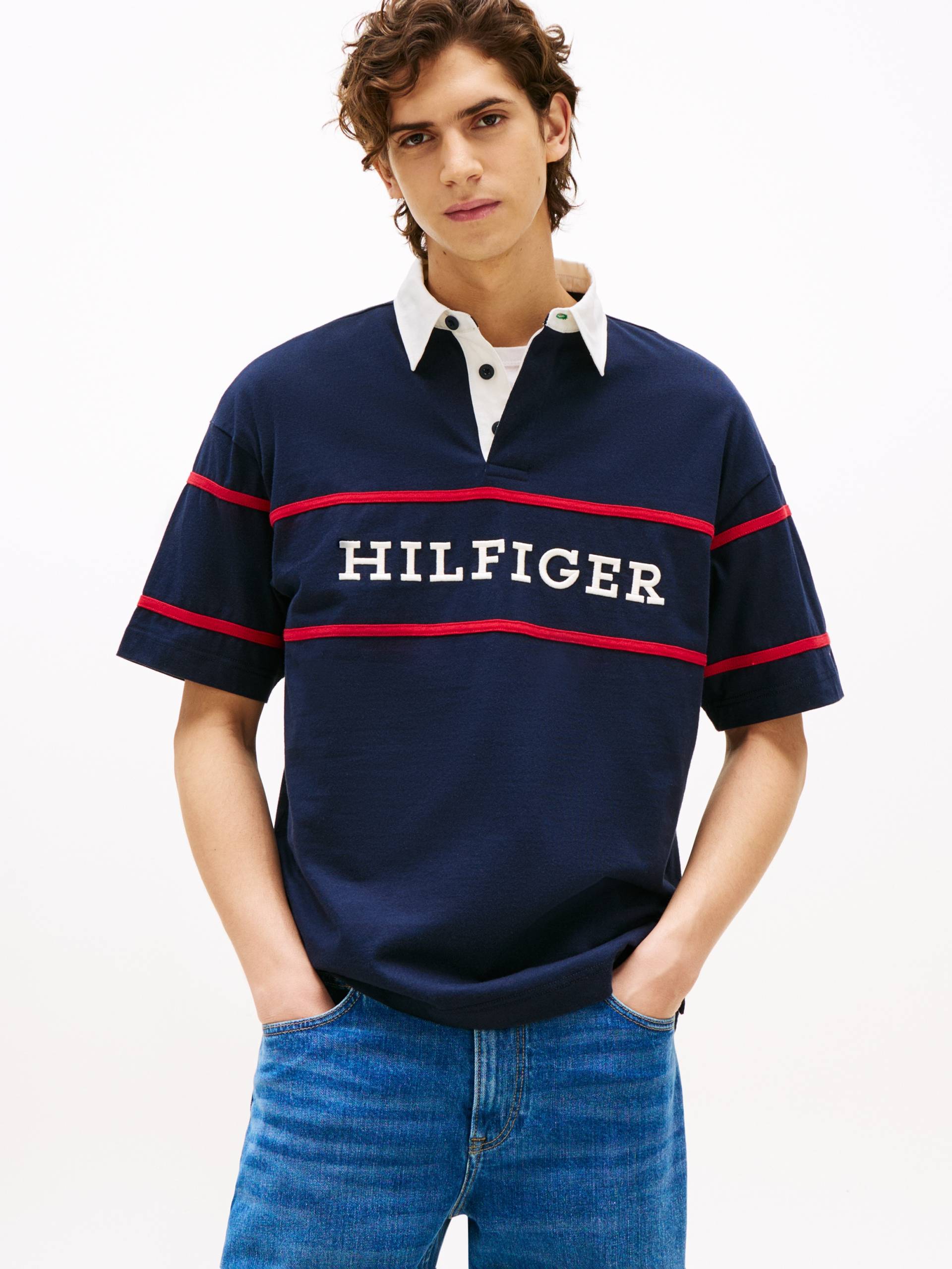 Tommy Hilfiger Rugbyshirt »AMERICANA COLOURBLOCK SS RUGBY« von Tommy Hilfiger