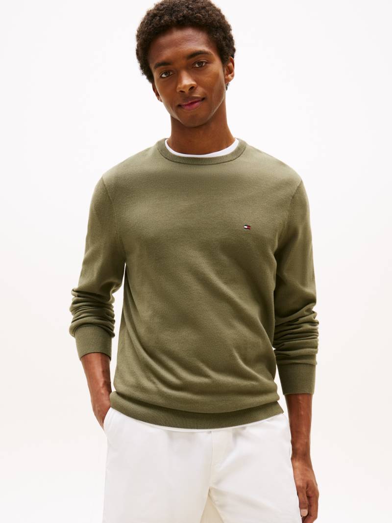 Tommy Hilfiger Rundhalspullover »ESSENTIAL COTTON CREW NECK« von Tommy Hilfiger
