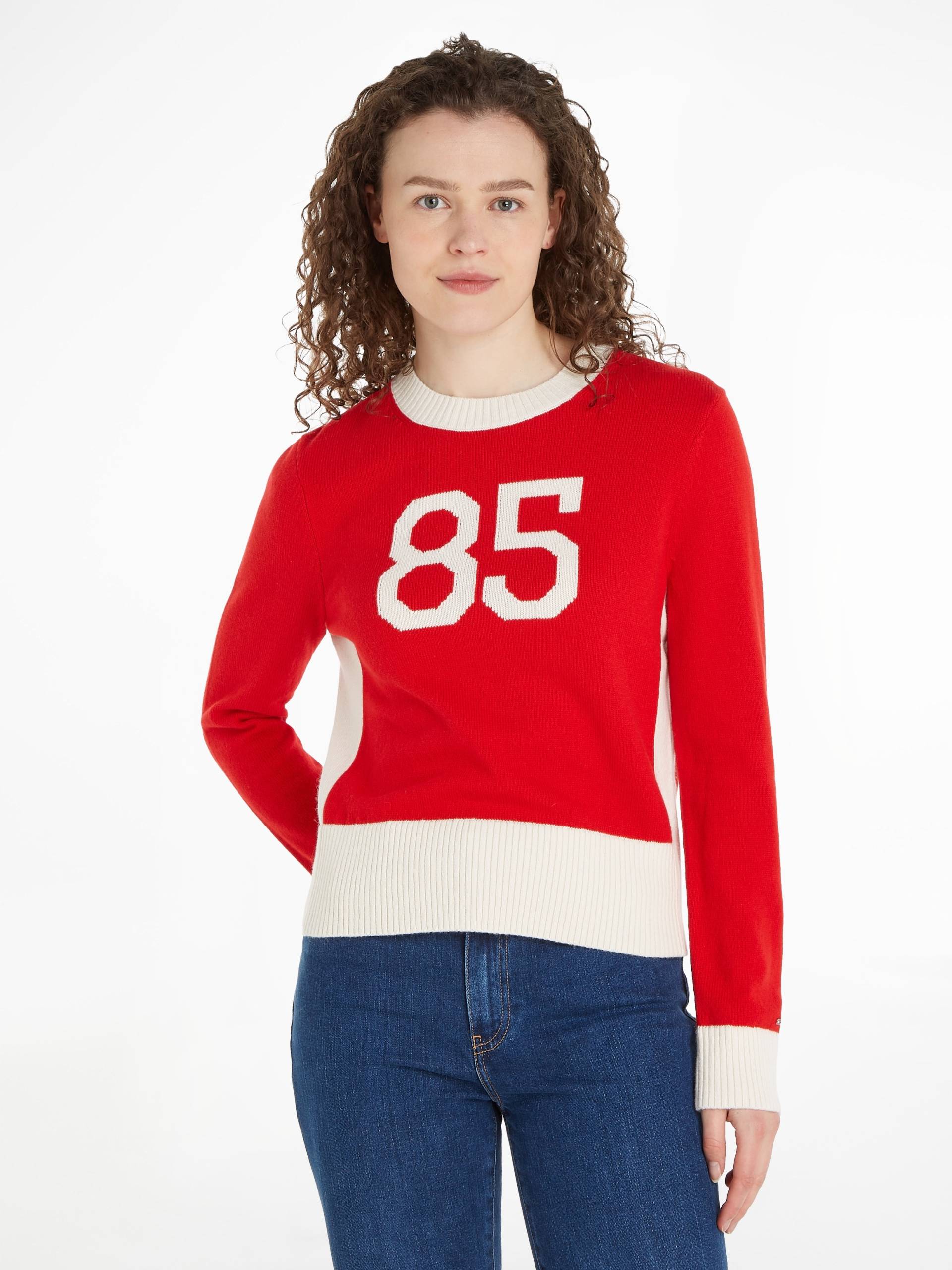 Tommy Hilfiger Rundhalspullover »VARSITY 85 GRAPHIC C-NK SWT« von Tommy Hilfiger