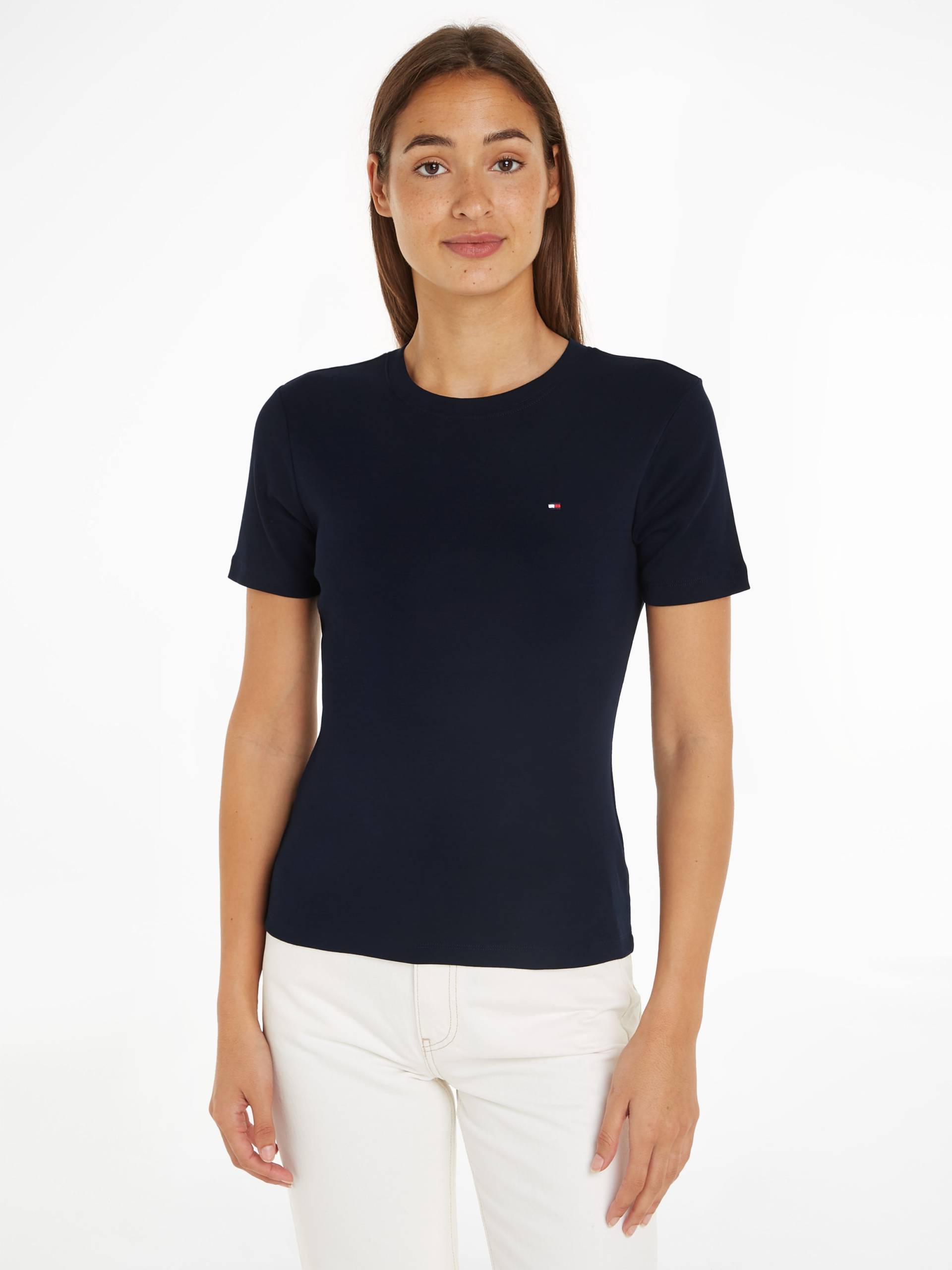 Tommy Hilfiger T-Shirt »NEW SLIM CODY C-NK SS«, mit Logostickerei von Tommy Hilfiger