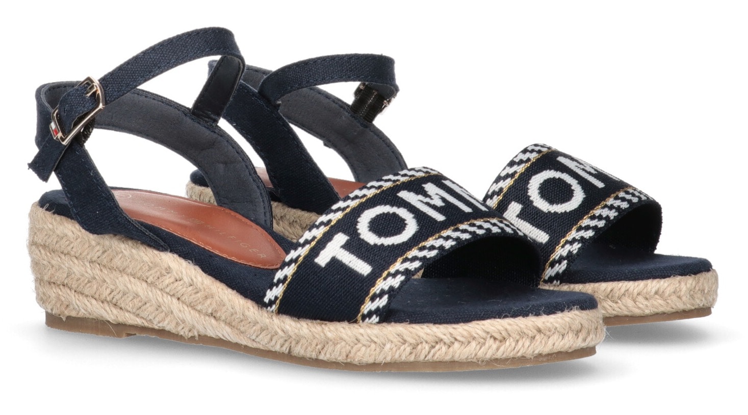 Tommy Hilfiger Sandale »ROPE WEDGE SANDAL« von Tommy Hilfiger