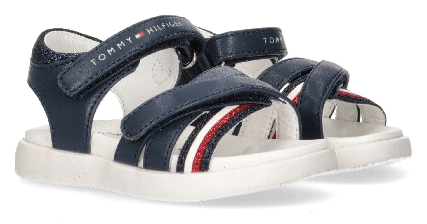 Tommy Hilfiger Sandale »STRIPES VELCRO SANDAL« von Tommy Hilfiger