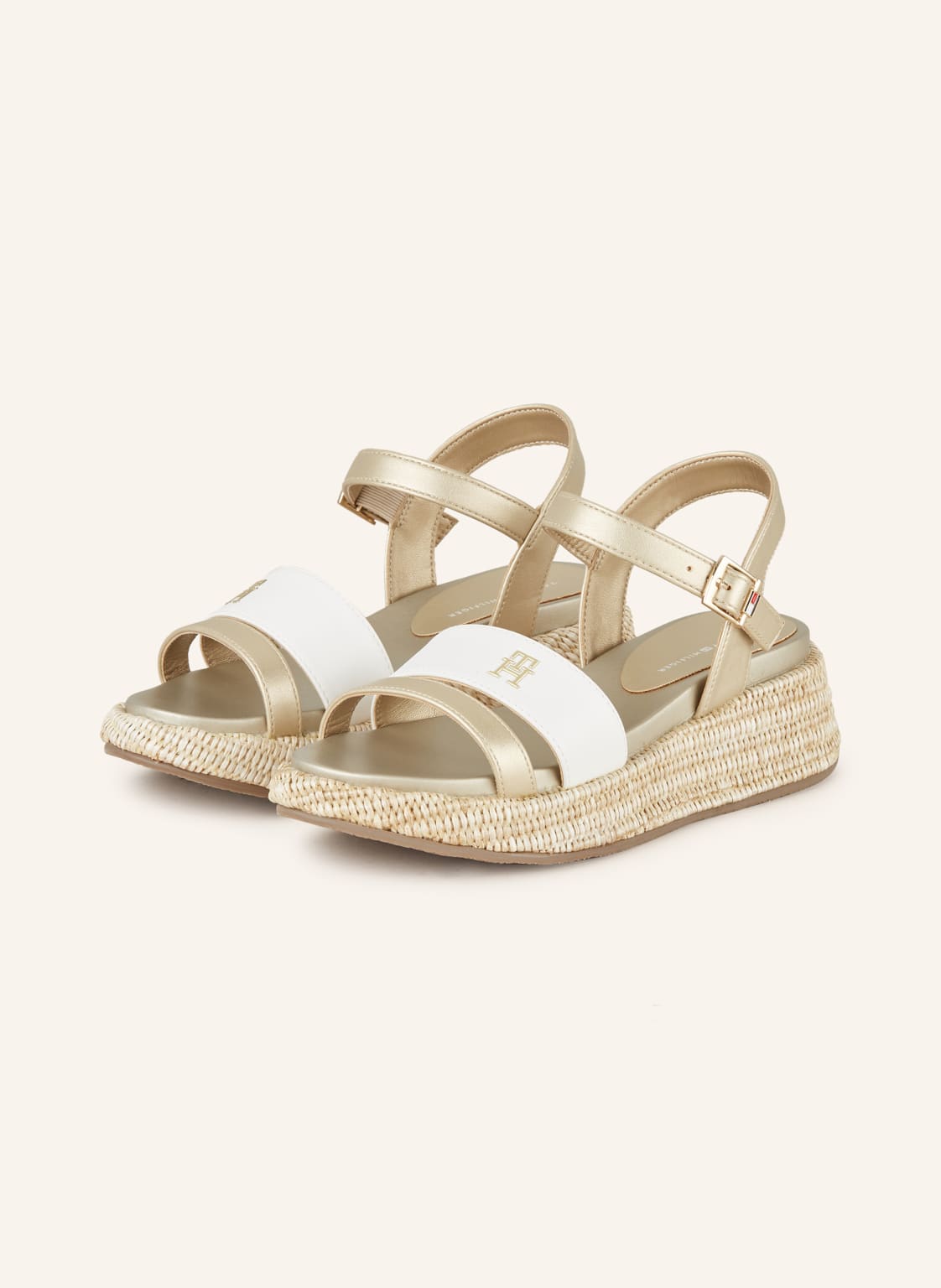 Tommy Hilfiger Sandalen gold von Tommy Hilfiger