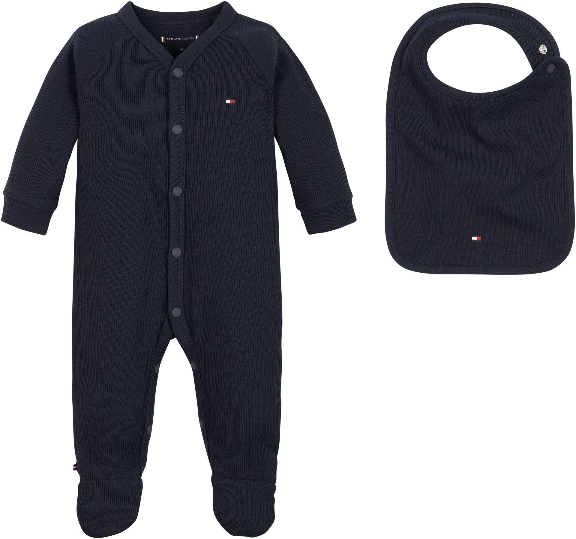 Tommy Hilfiger Schlafoverall »BABY RIB SLEEPSUIT GIFTBOX«, (Set, 2er) von Tommy Hilfiger