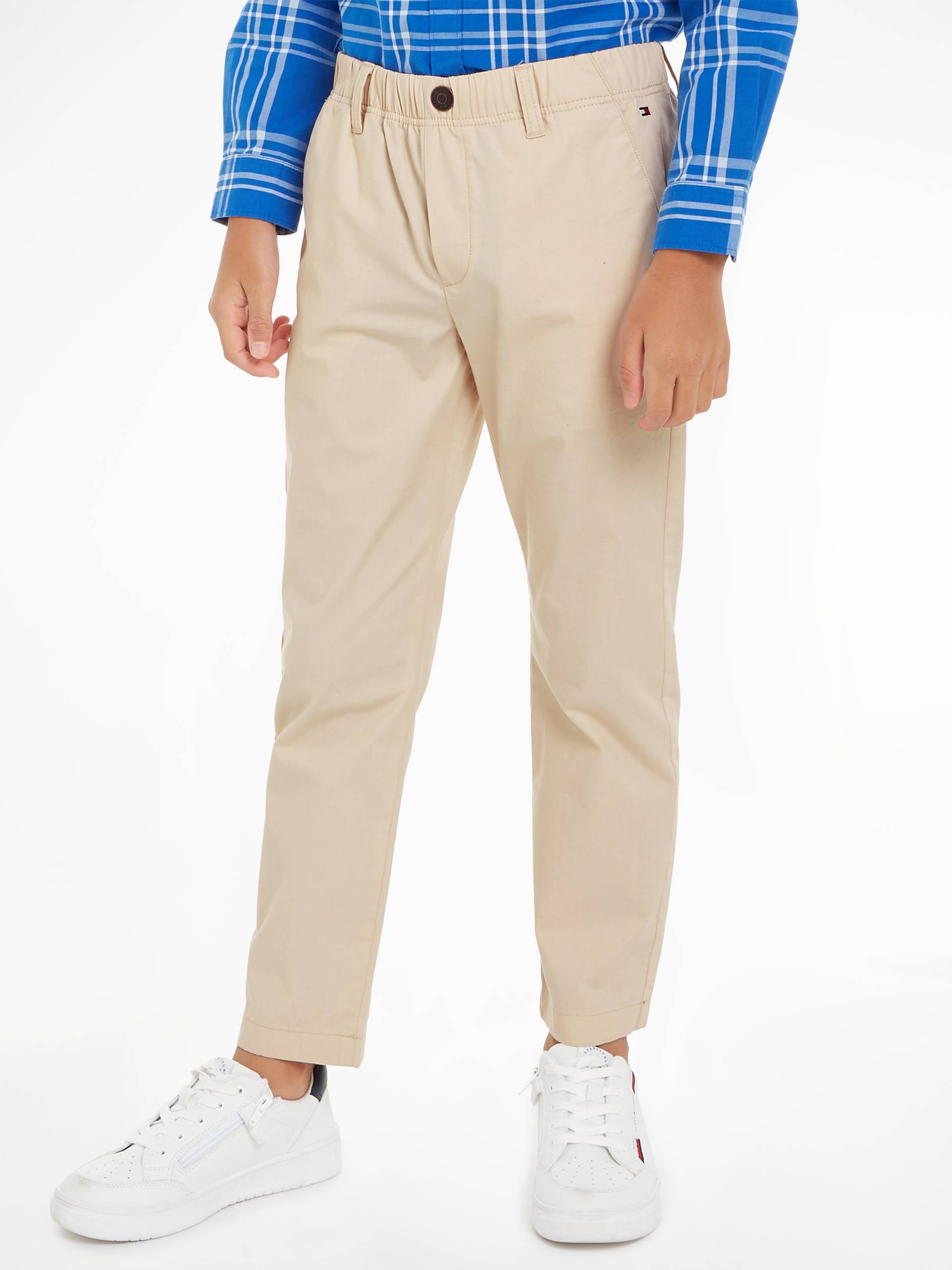 Tommy Hilfiger Schlupfhose »POPLIN LONG PANTS«, (4 tlg.) von Tommy Hilfiger