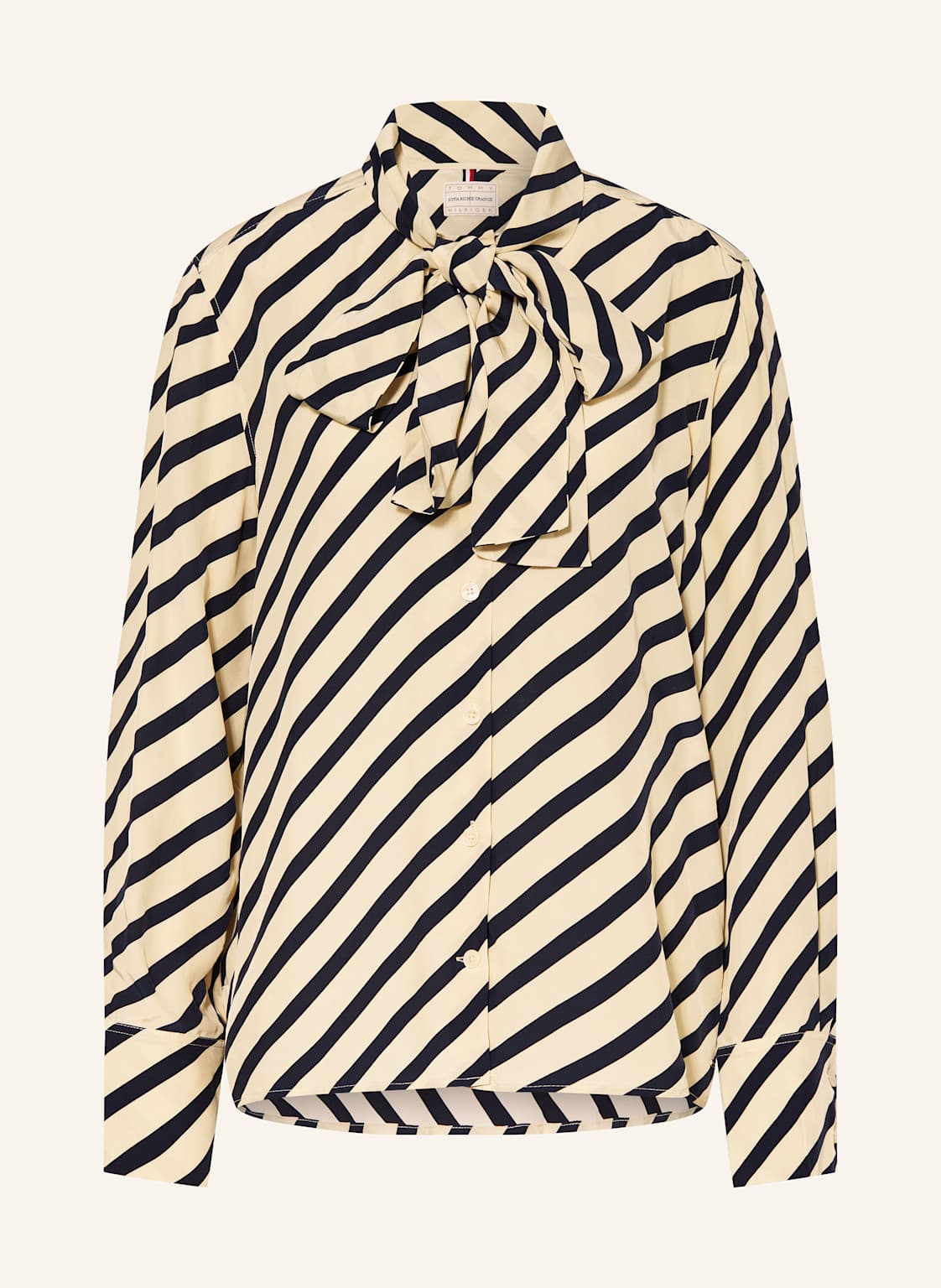 Tommy Hilfiger Schluppenbluse beige von Tommy Hilfiger