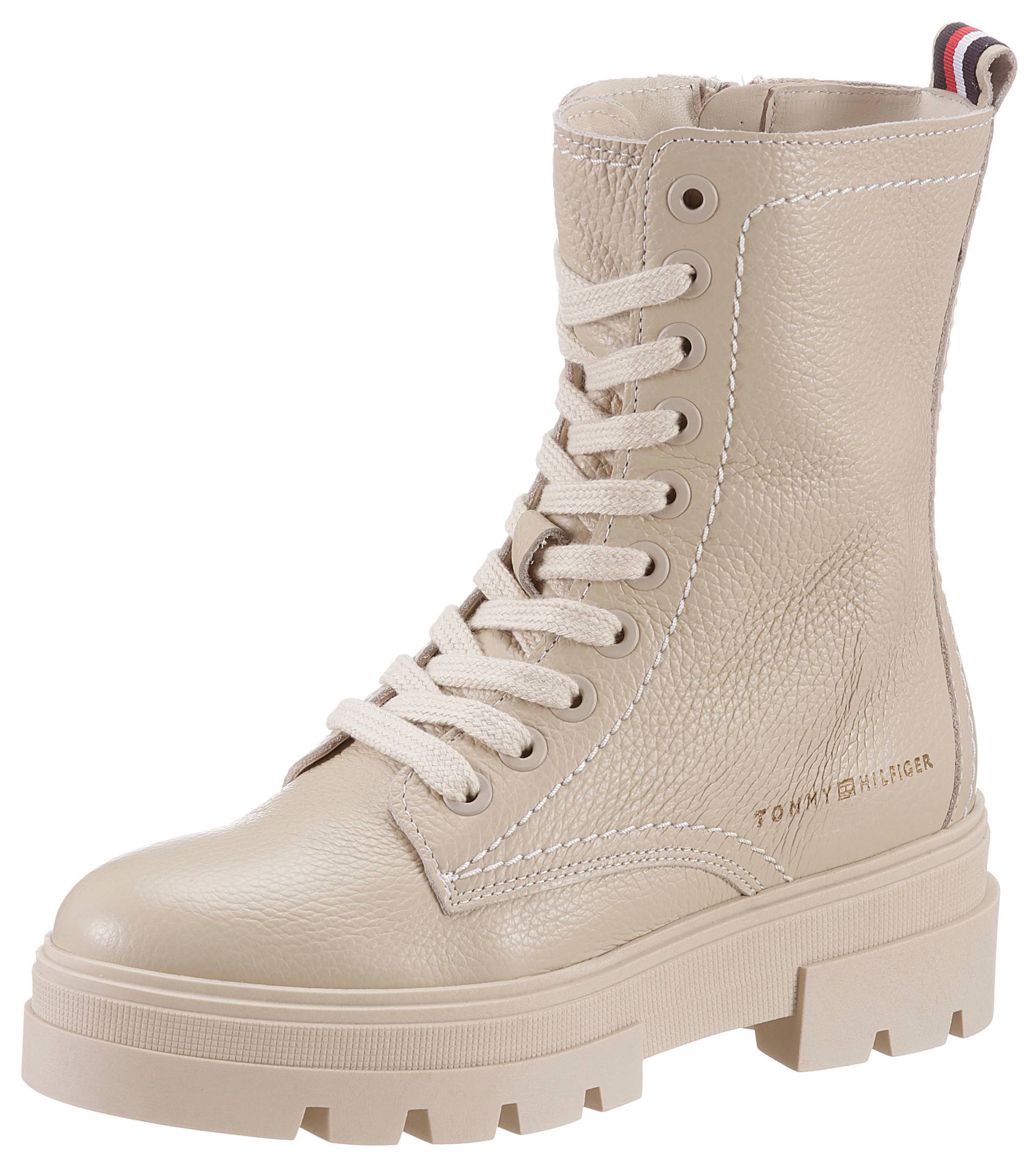 Tommy Hilfiger Schnürstiefelette »MONOCHROMATIC LACE UP BOOT« von Tommy Hilfiger