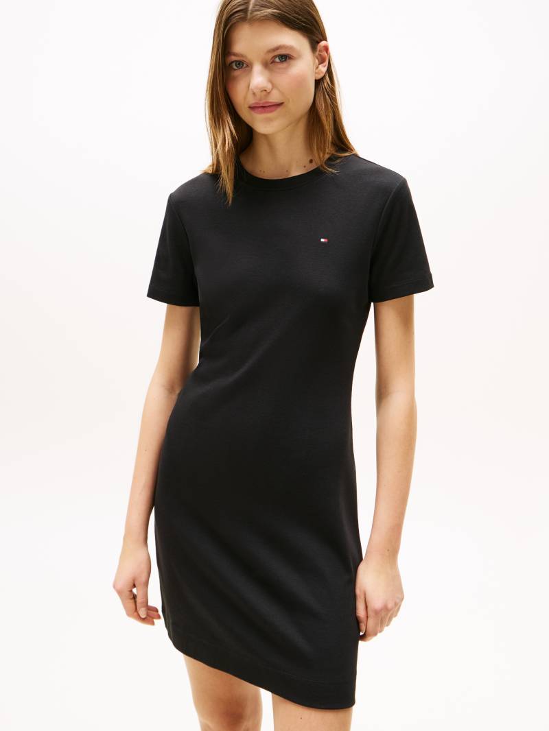 Tommy Hilfiger Shirtkleid »NEW CODY STR SLIM SHORT DRS SS«, mit allover Streifendessin, Logo-Flag von Tommy Hilfiger