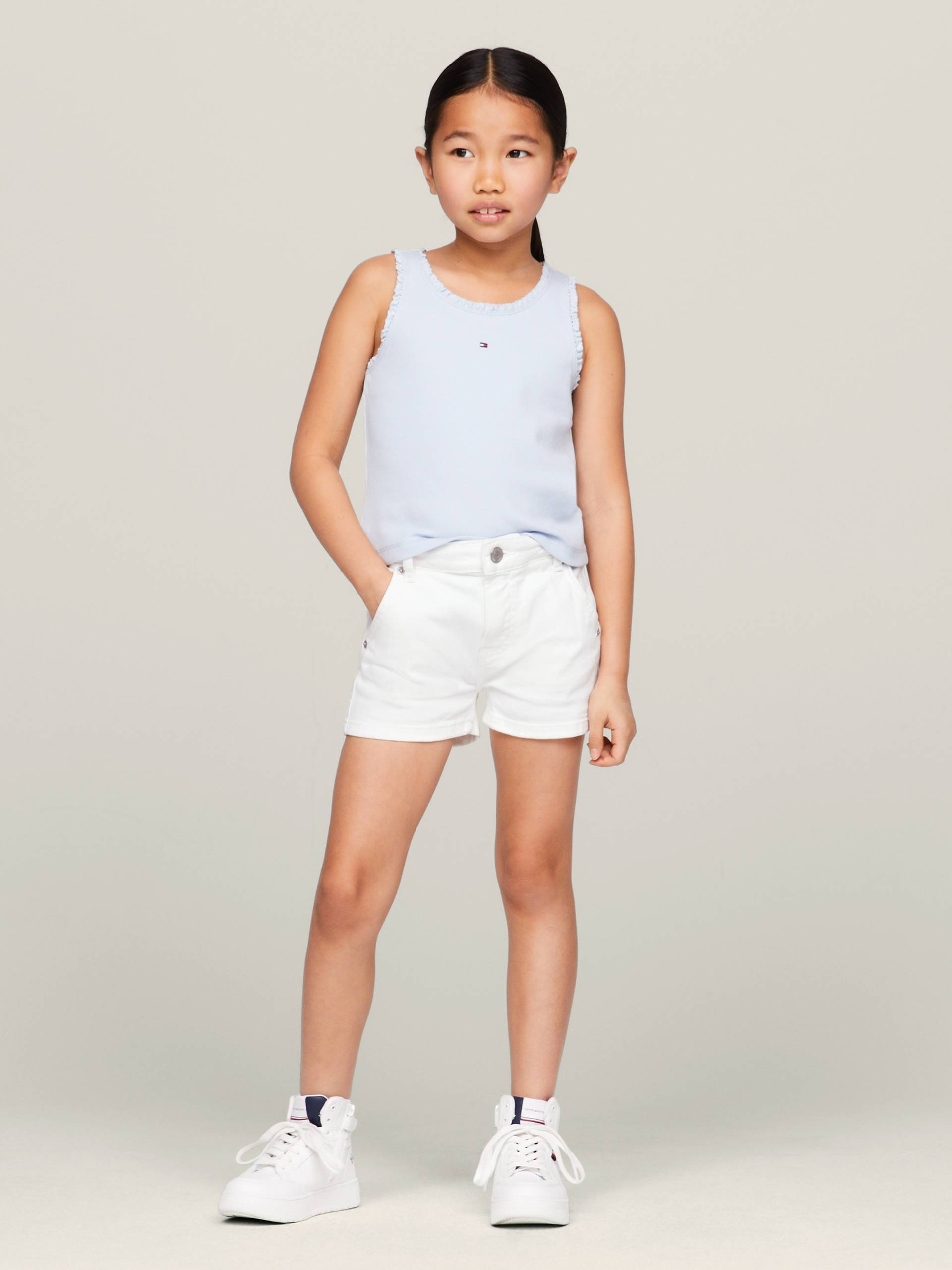 Tommy Hilfiger Shorts »GIRLFRIEND WHITE SHORT« von Tommy Hilfiger