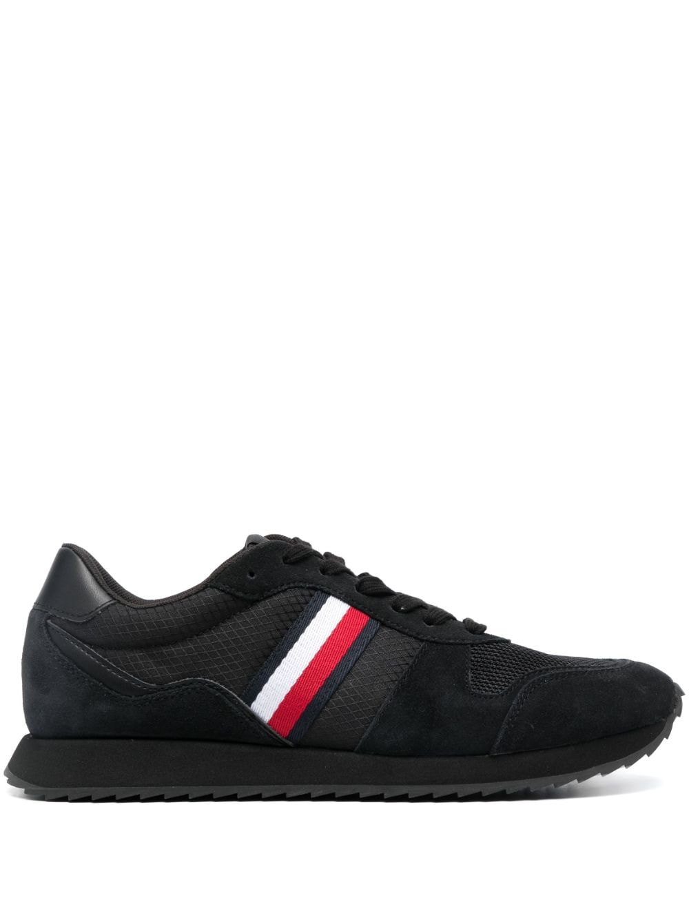 Tommy Hilfiger Signature Tape Runner sneakers - Black von Tommy Hilfiger