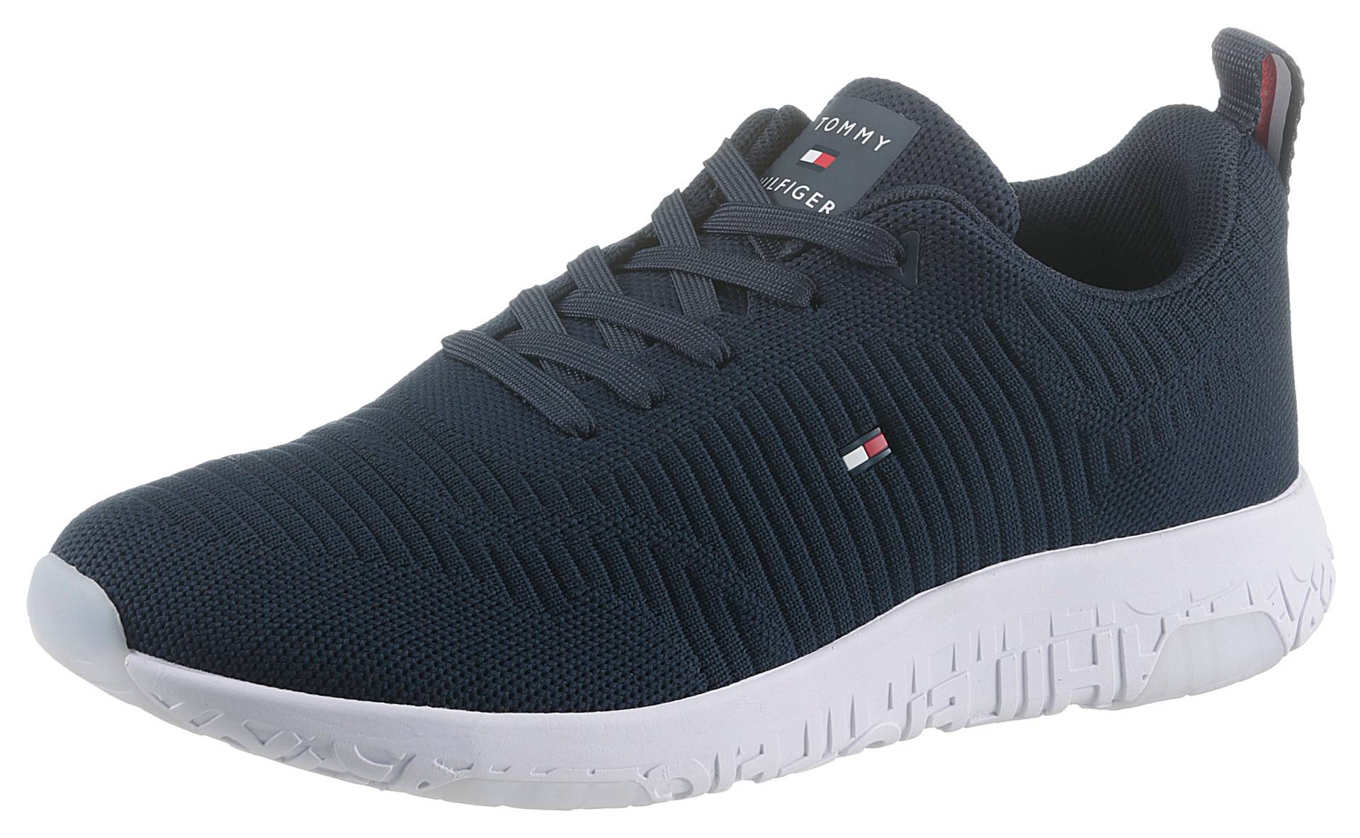 Tommy Hilfiger Sneaker »CORPORATE KNIT RIB RUNNER« von Tommy Hilfiger