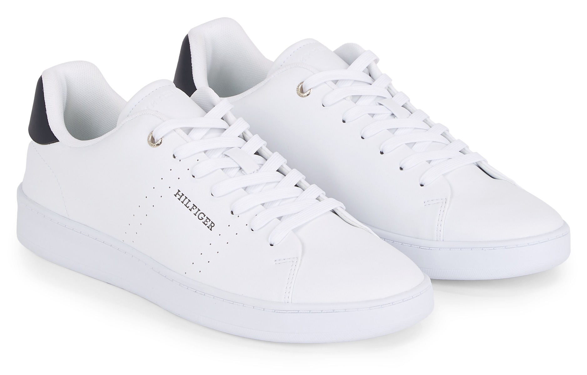 Tommy Hilfiger Sneaker »COURT CUP LTH PERF DETAIL« von Tommy Hilfiger