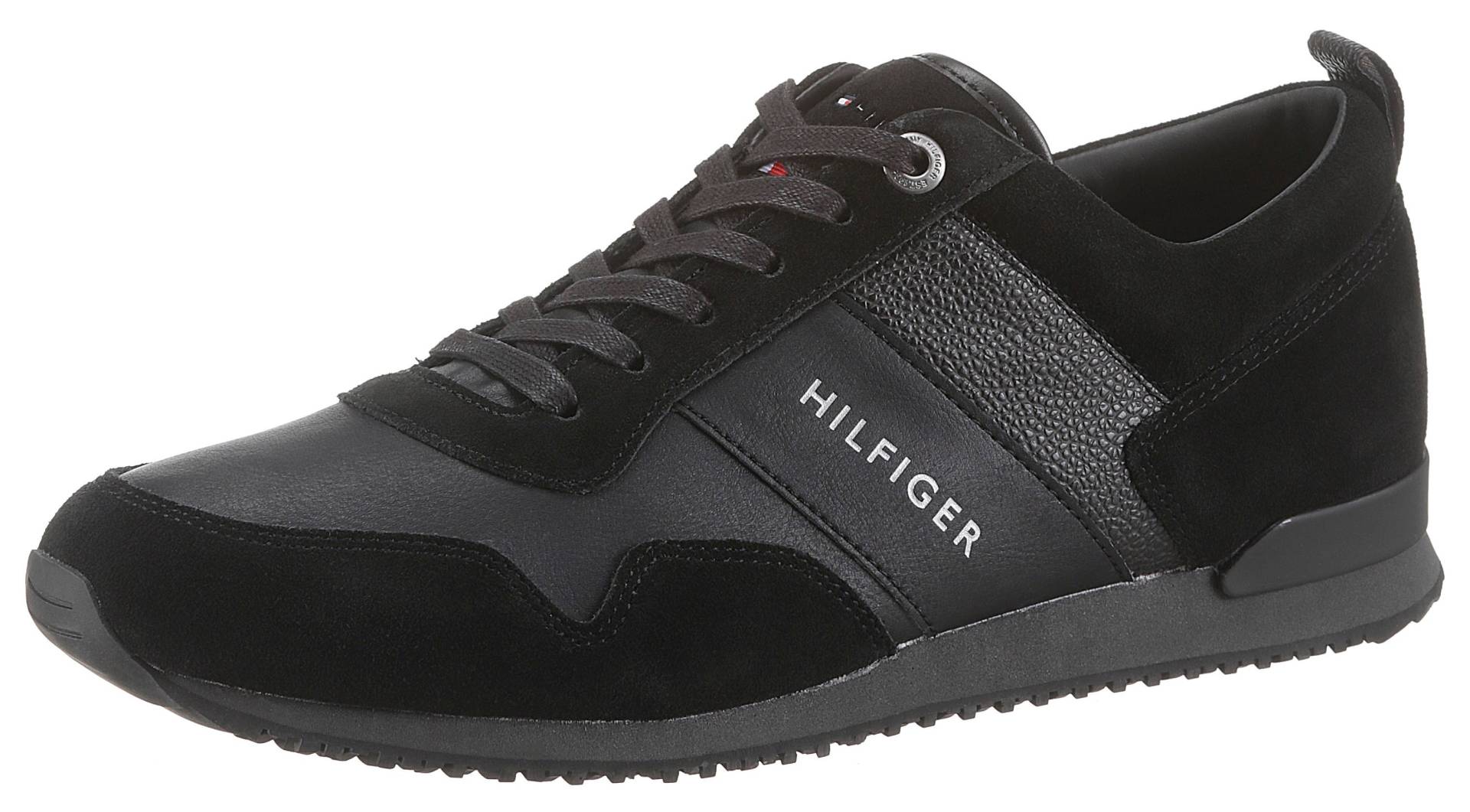 Tommy Hilfiger Sneaker »ICONIC LEATHER SUEDE MIX RUNNER« von Tommy Hilfiger