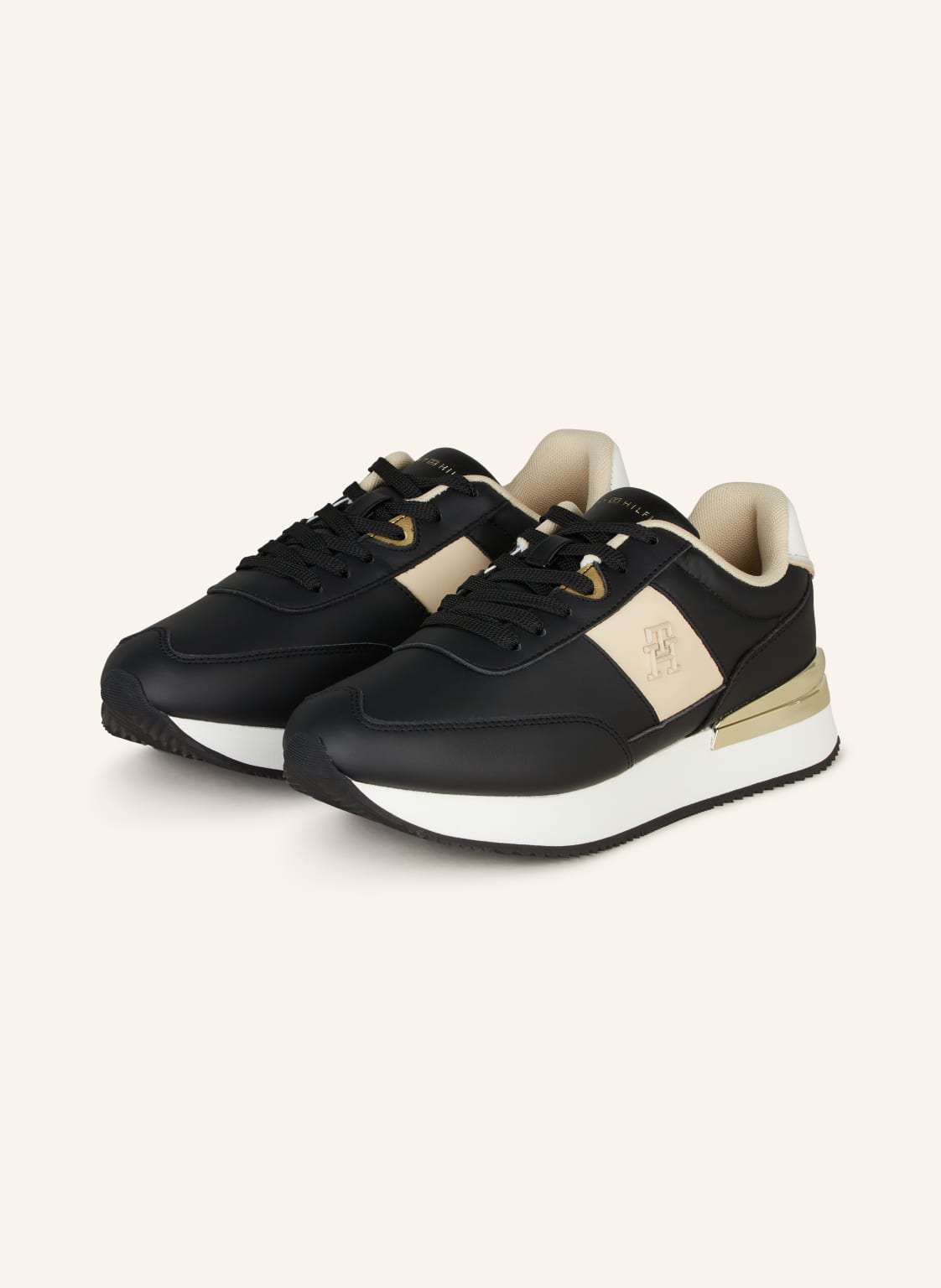 Tommy Hilfiger Sneaker schwarz von Tommy Hilfiger