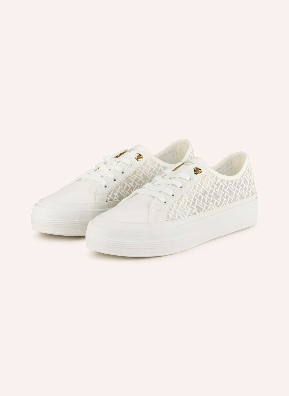Tommy Hilfiger Sneaker weiss Tommy Hilfiger Sneaker weiss von Tommy Hilfiger