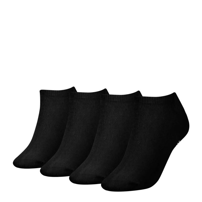 Tommy Hilfiger Sneakersocken »TH WOMEN 4P SNEAKER ECOM«, (Packung, 4 Paar, 4 Paar), mit Logostickerei von Tommy Hilfiger