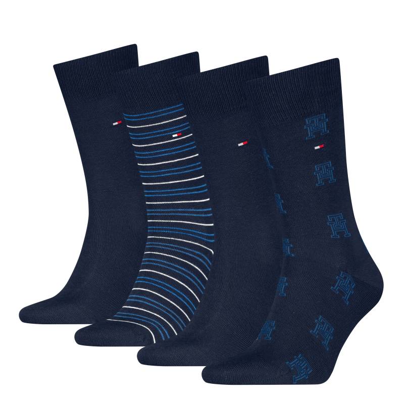 Tommy Hilfiger Socken »TH MEN SOCK 4P GIFTBOX«, (4 Paar), mit mehreren Varianten im Pack von Tommy Hilfiger