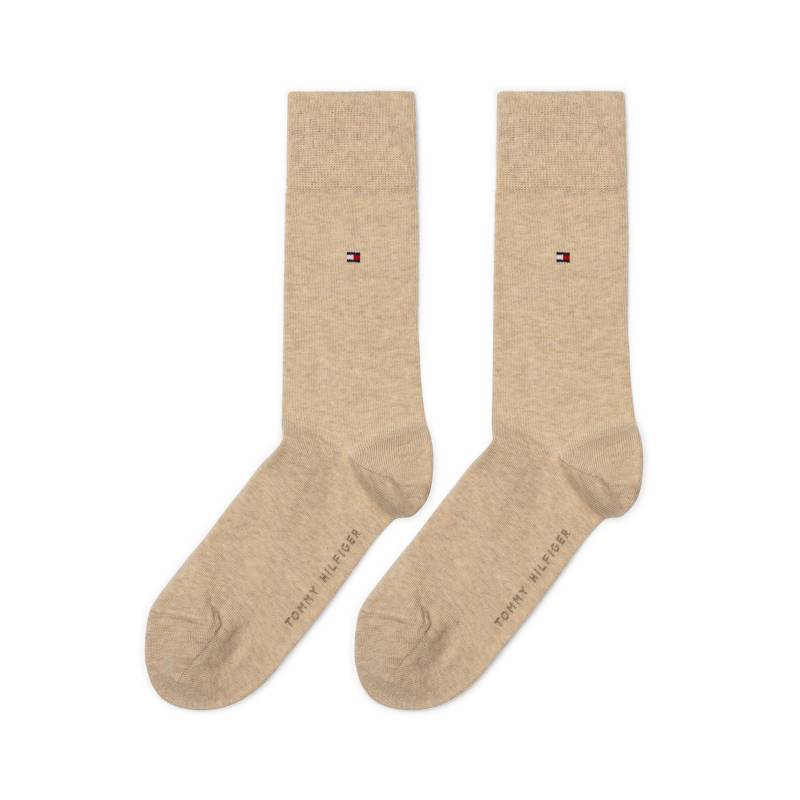 Tommy Hilfiger Socken »TH MEN SOCK CLASSIC 2P«, (2 Paar), Mit eingestricktem Flag-Logo von Tommy Hilfiger