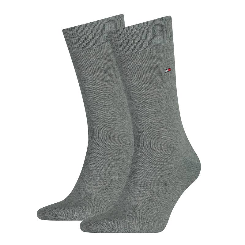 Tommy Hilfiger Socken »TH MEN SOCK CLASSIC 2P«, (2 Paar), Mit eingestricktem Flag-Logo von Tommy Hilfiger