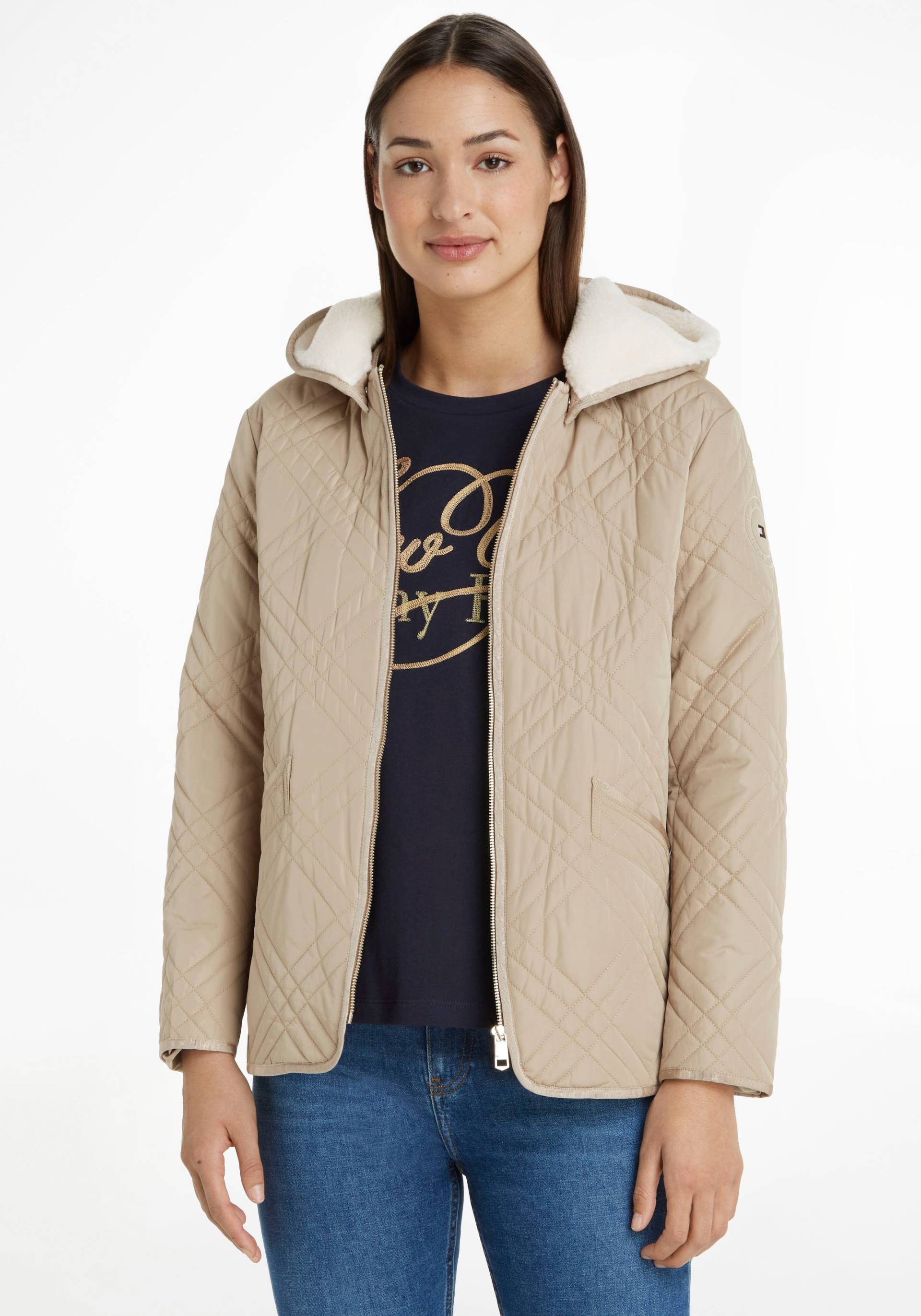 Tommy Hilfiger Steppjacke, mit Kapuze von Tommy Hilfiger