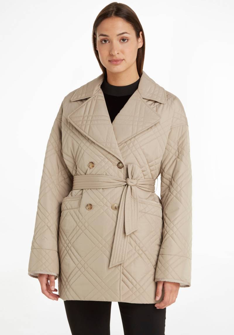 Tommy Hilfiger Steppmantel »QUILTED SHORT TRENCH« von Tommy Hilfiger