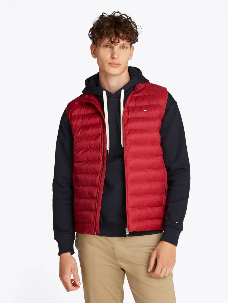 Tommy Hilfiger Steppweste »PACKABLE RECYCLED VEST«, mit Logostickerei von Tommy Hilfiger
