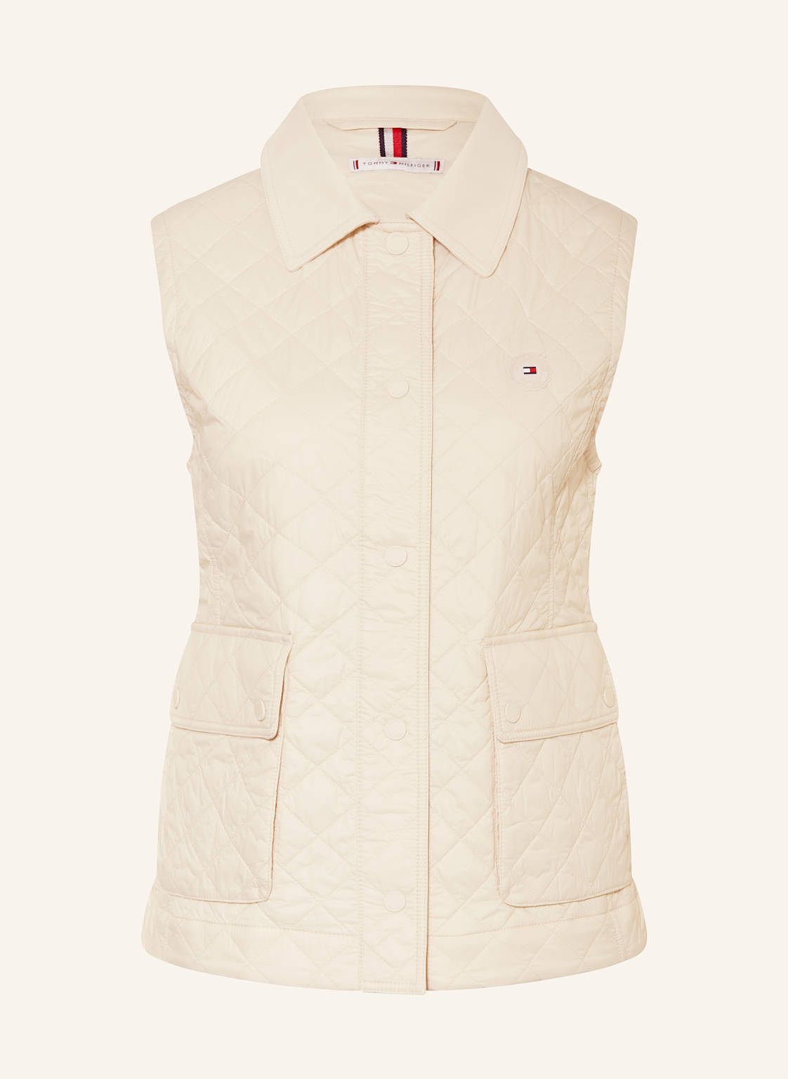 Tommy Hilfiger Steppweste weiss Tommy Hilfiger Steppweste weiss von Tommy Hilfiger