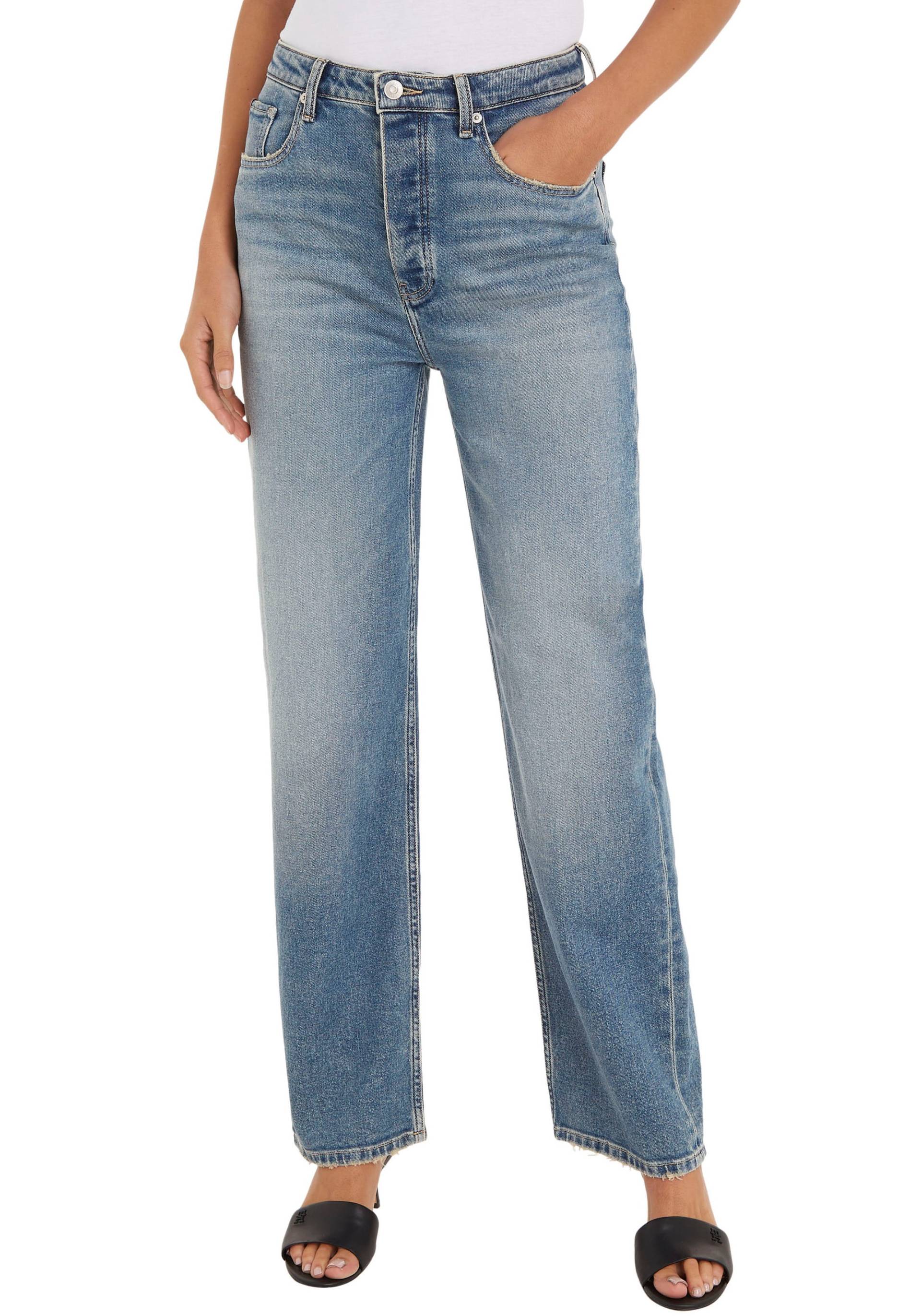 Tommy Hilfiger Straight-Jeans »RELAXED STRAIGHT HW LIV« von Tommy Hilfiger