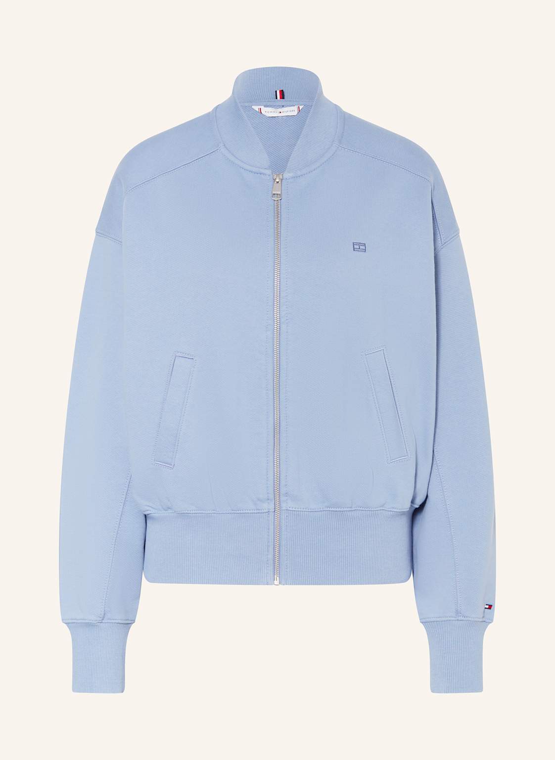 Tommy Hilfiger Sweat-Blouson blau Tommy Hilfiger Sweat-Blouson blau von Tommy Hilfiger