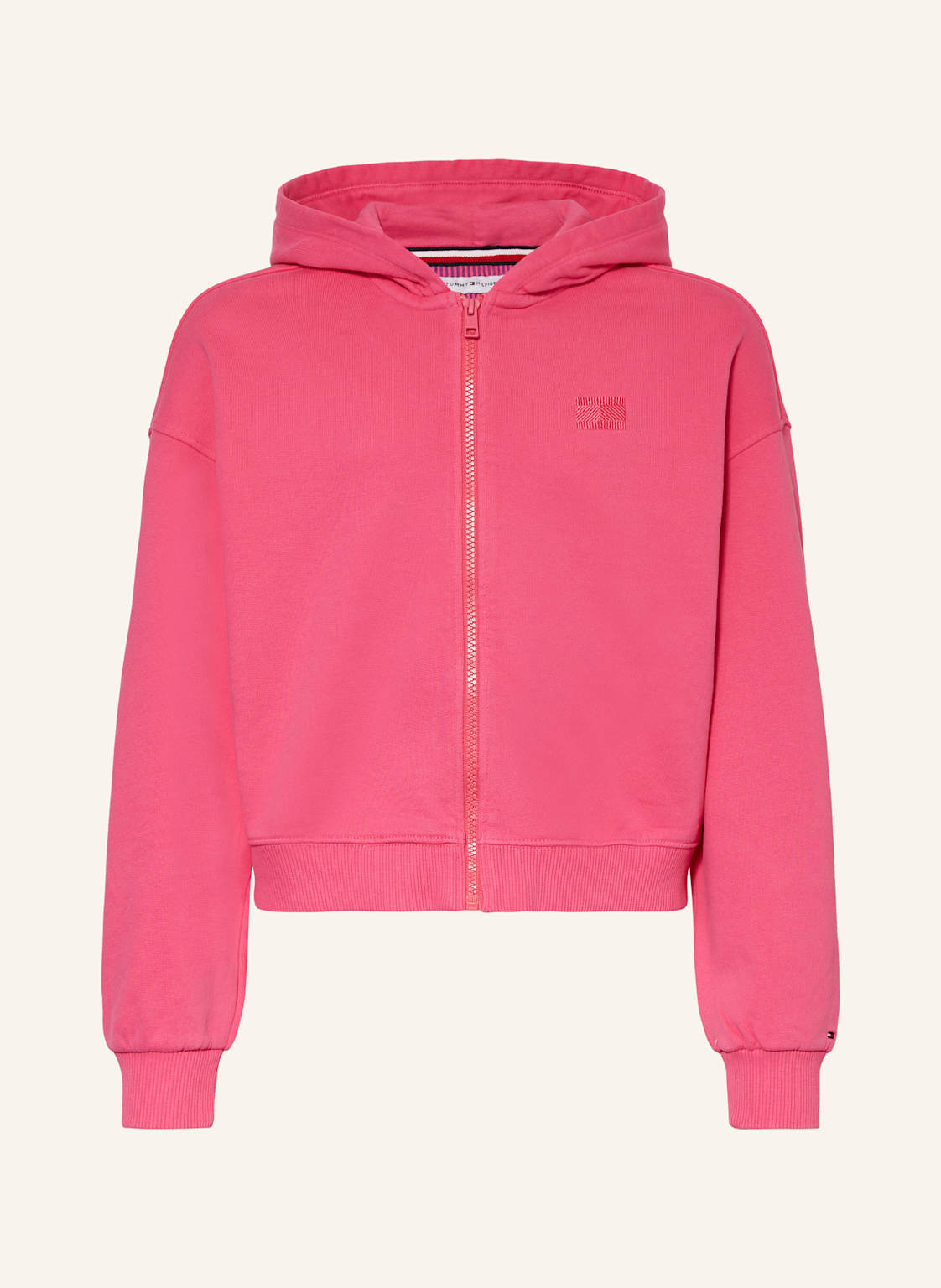 Tommy Hilfiger Sweatjacke pink Tommy Hilfiger Sweatjacke pink von Tommy Hilfiger