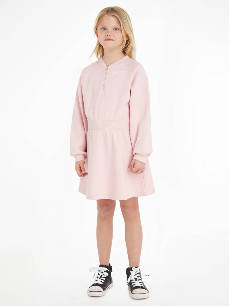 Tommy Hilfiger Sweatkleid »HILFIGER SCRIPT HWK DRESS«, mit Logo-Stickereien von Tommy Hilfiger