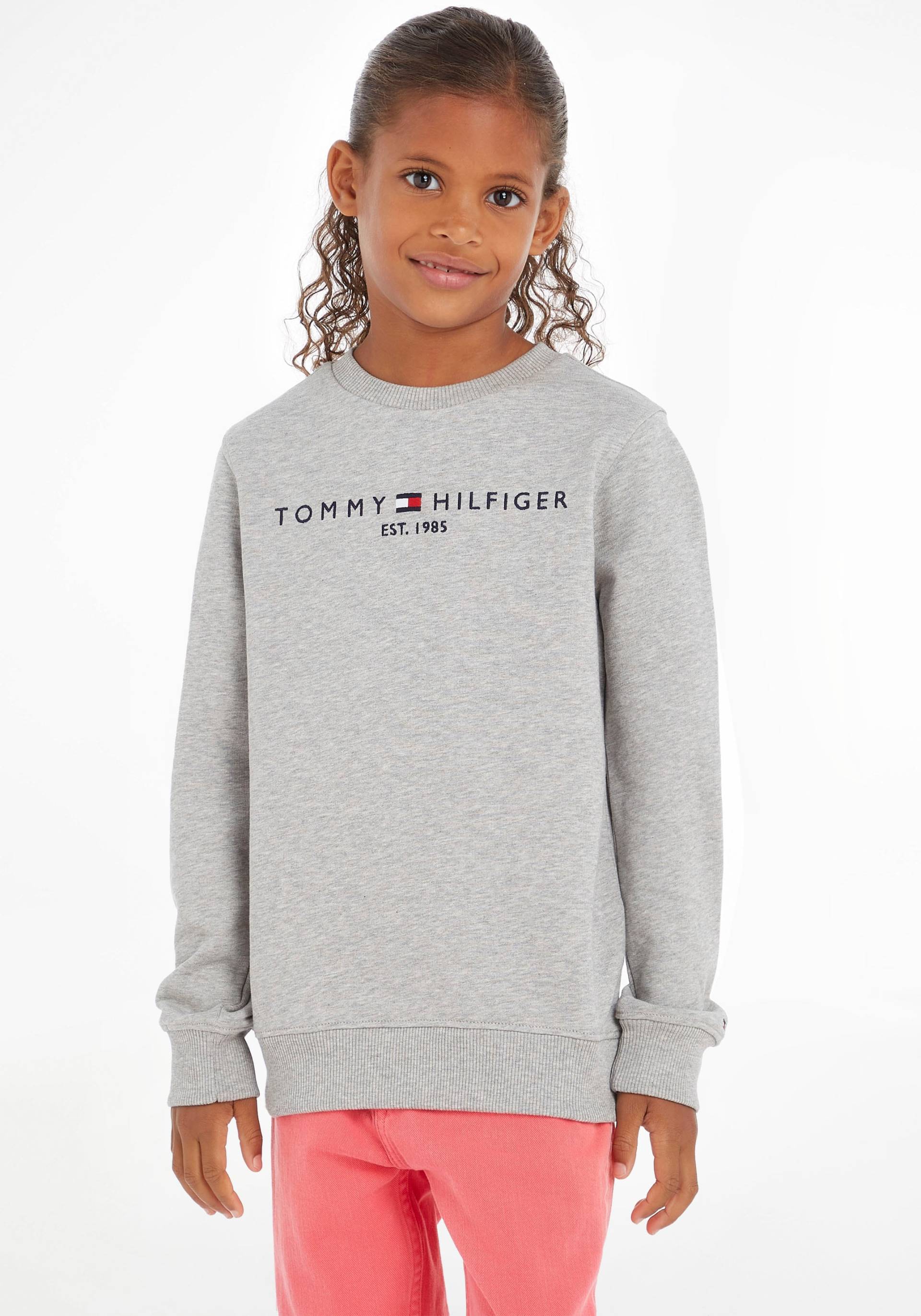 Tommy Hilfiger Sweatshirt »ESSENTIAL SWEATSHIRT«, Kinder Kids Junior MiniMe,für Jungen und Mädchen von Tommy Hilfiger