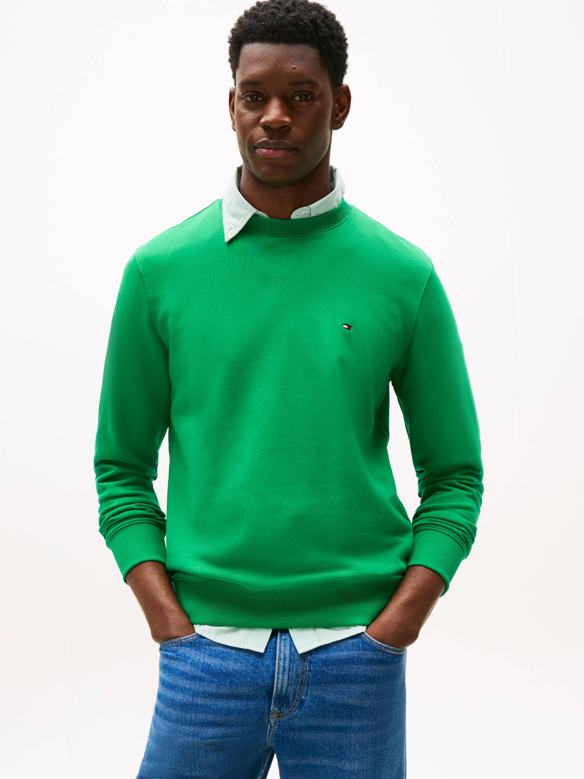 Tommy Hilfiger Sweatshirt »ESSENTIAL TERRY CREWNECK« Tommy Hilfiger Sweatshirt »ESSENTIAL TERRY CREWNECK« von Tommy Hilfiger