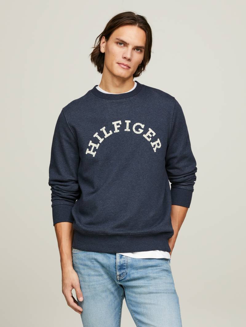 Tommy Hilfiger Sweatshirt »HILFIGER ARCHED HTR SWEATSHIRT« von Tommy Hilfiger