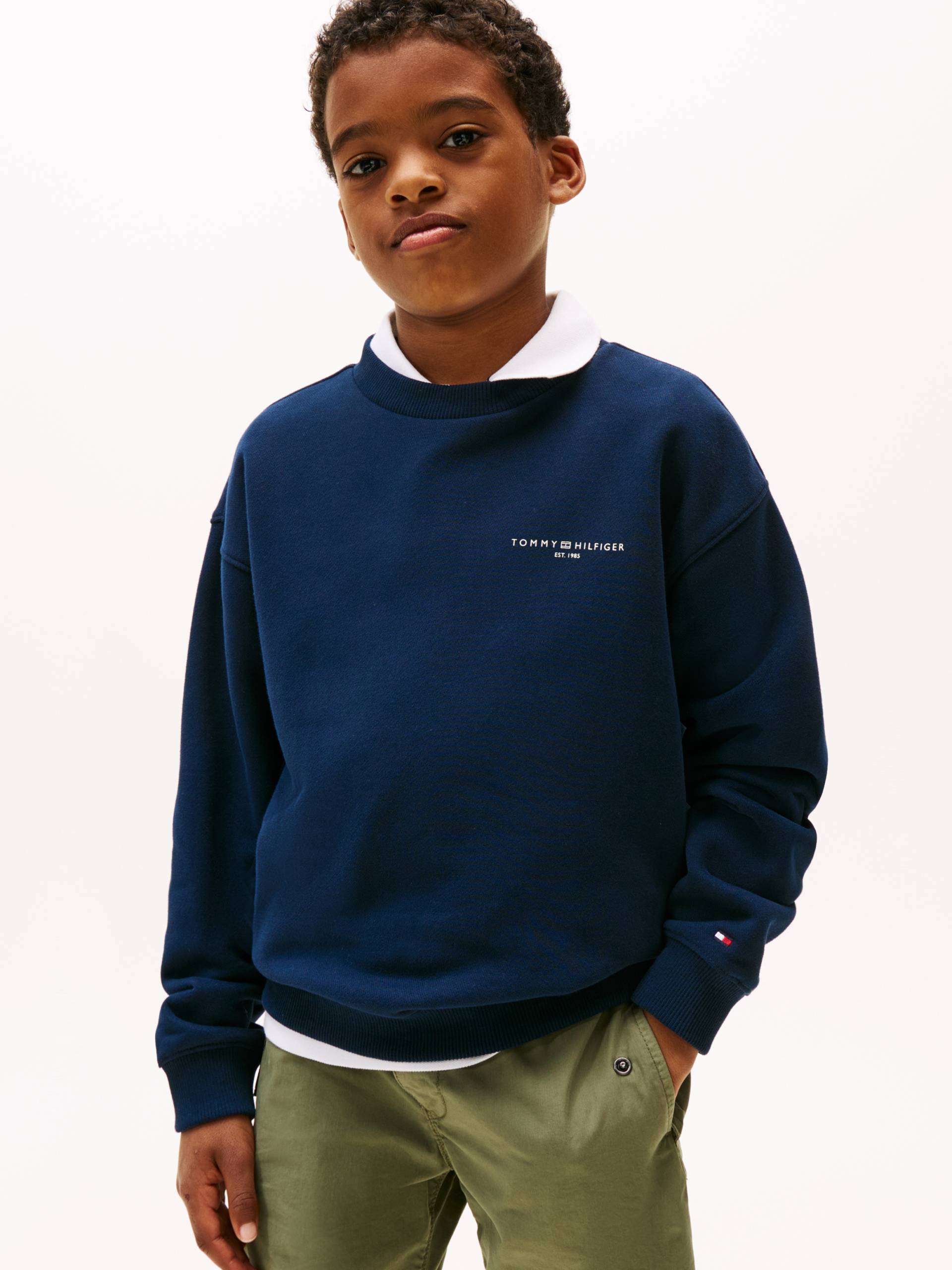 Tommy Hilfiger Sweatshirt »MINI CORP C-NECK SWEATSHIRT«, für Kinder bis 16 Jahre, mit Logo-Stickerei Tommy Hilfiger Sweatshirt »MINI CORP C-NECK SWEATSHIRT«, für Kinder bis 16 Jahre, mit Logo-Stickerei von Tommy Hilfiger