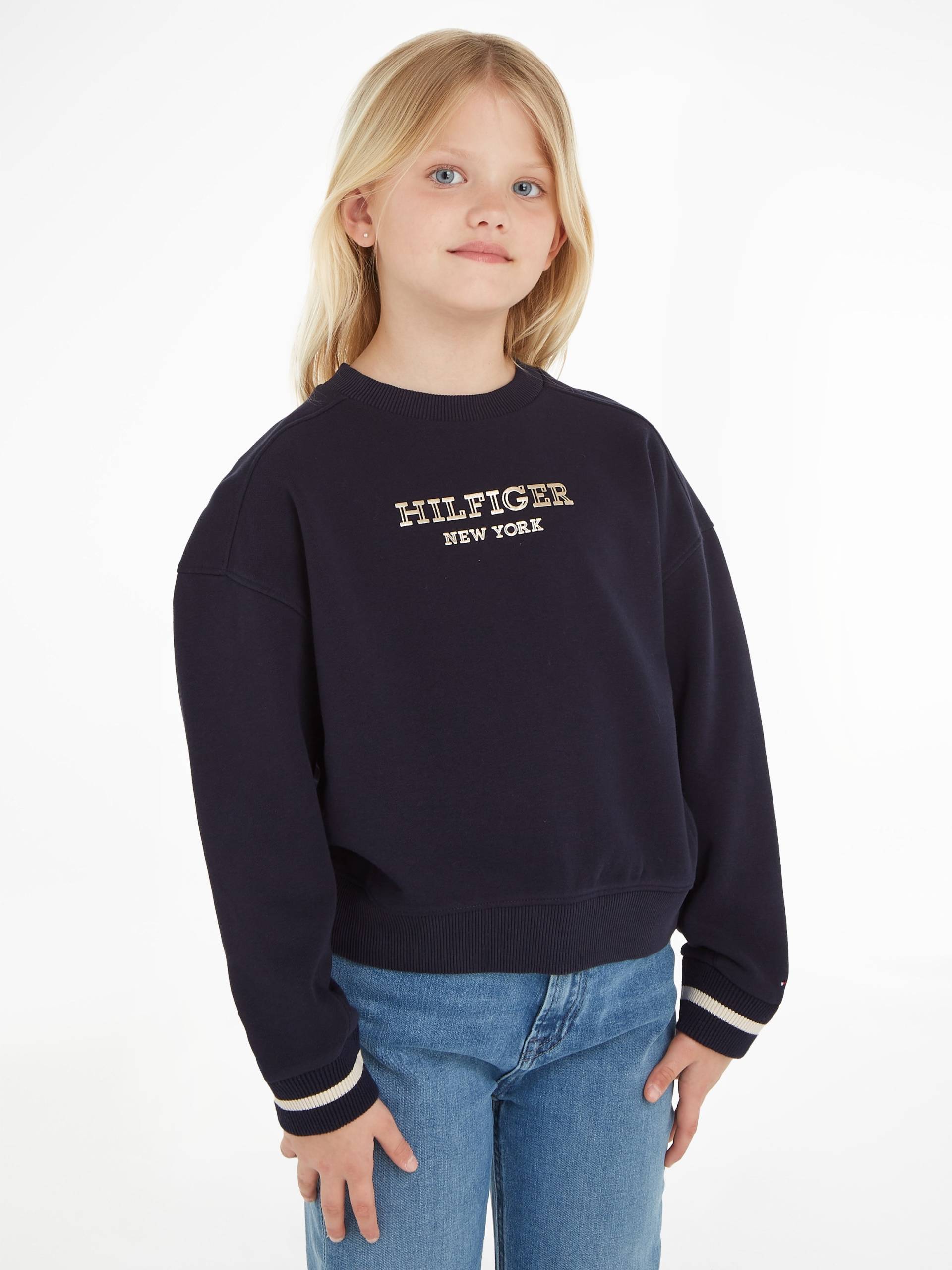 Tommy Hilfiger Sweatshirt »MONOTYPE FOIL CREW« von Tommy Hilfiger