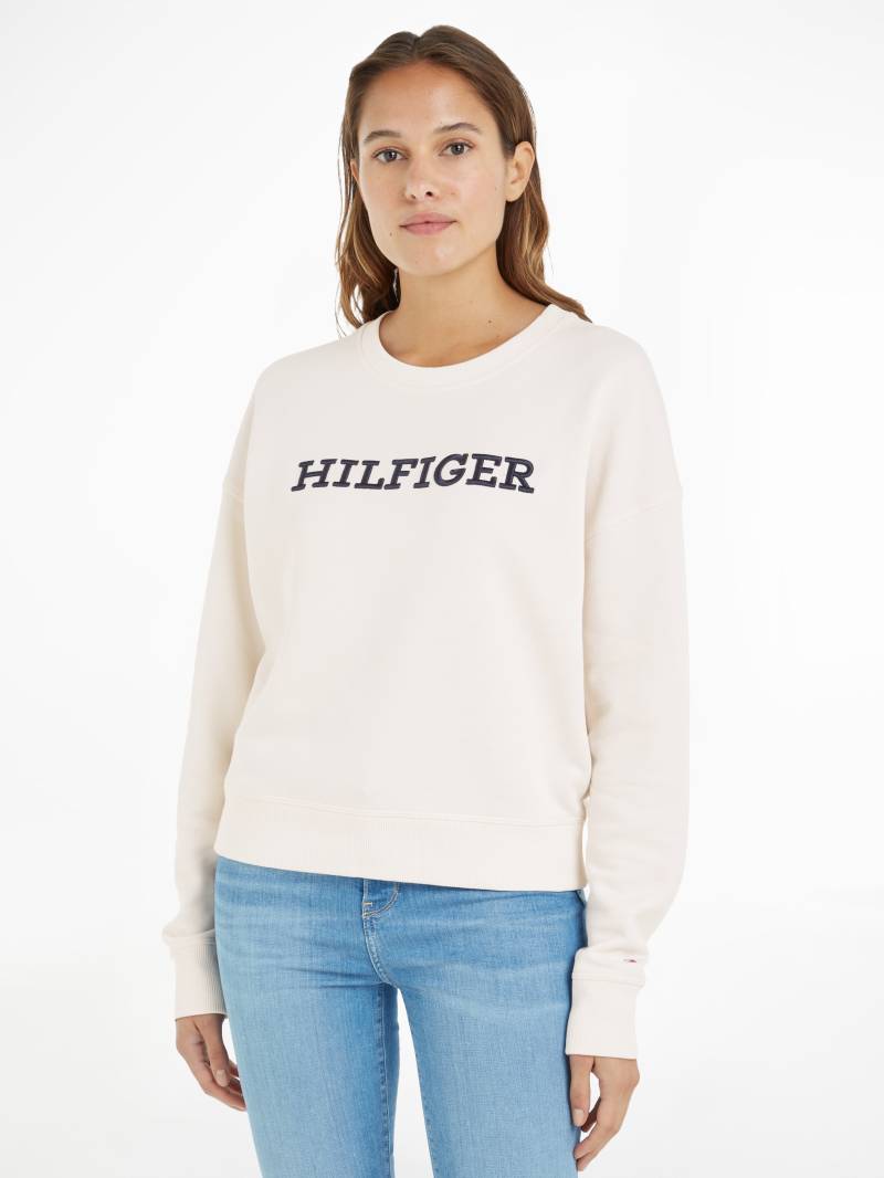 Tommy Hilfiger Sweatshirt »REG MONOTYPE EMB SWEATSHIRT« von Tommy Hilfiger