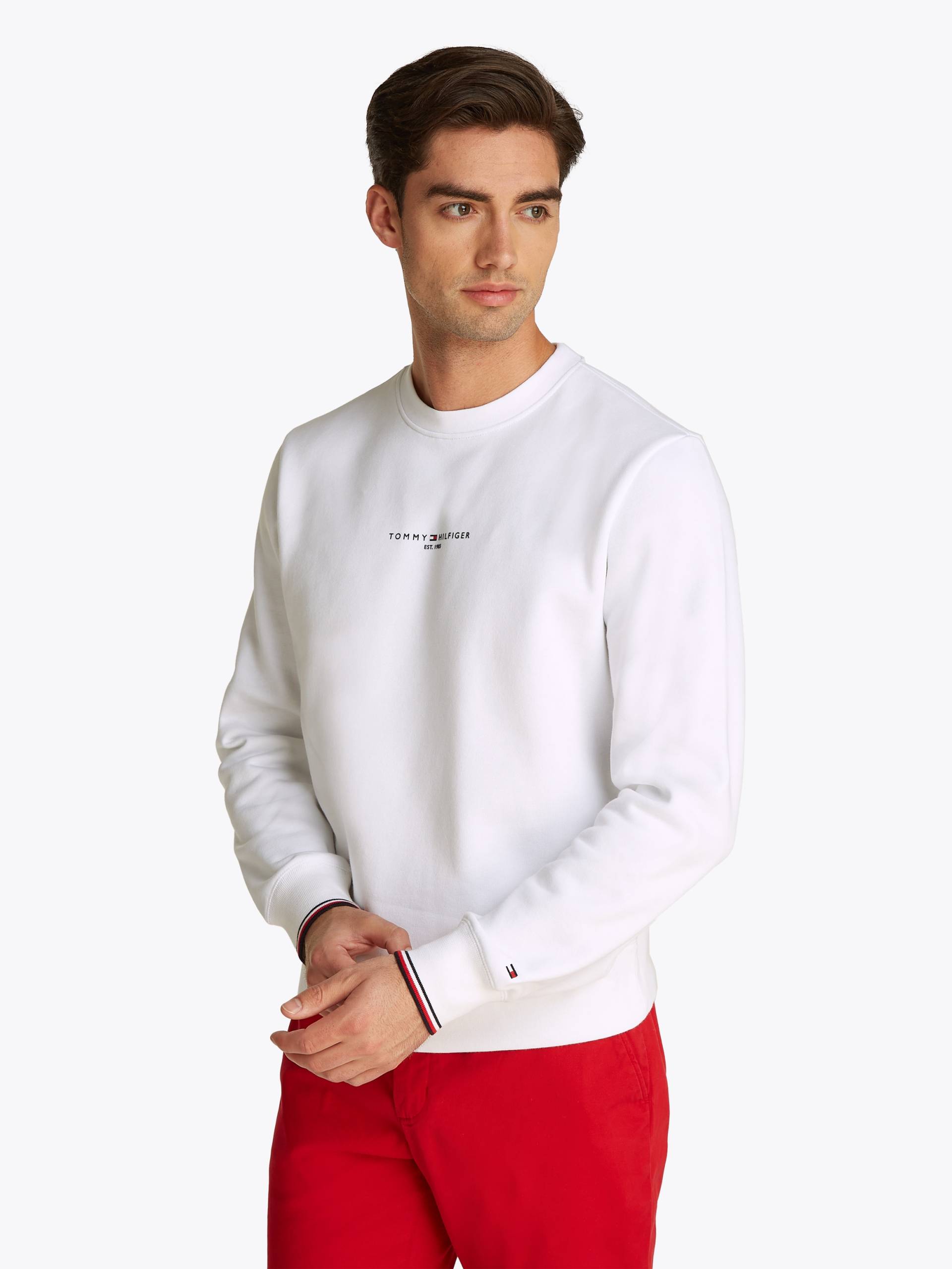 Tommy Hilfiger Sweatshirt »SMALL TOMMY LOGO CREWNECK« von Tommy Hilfiger