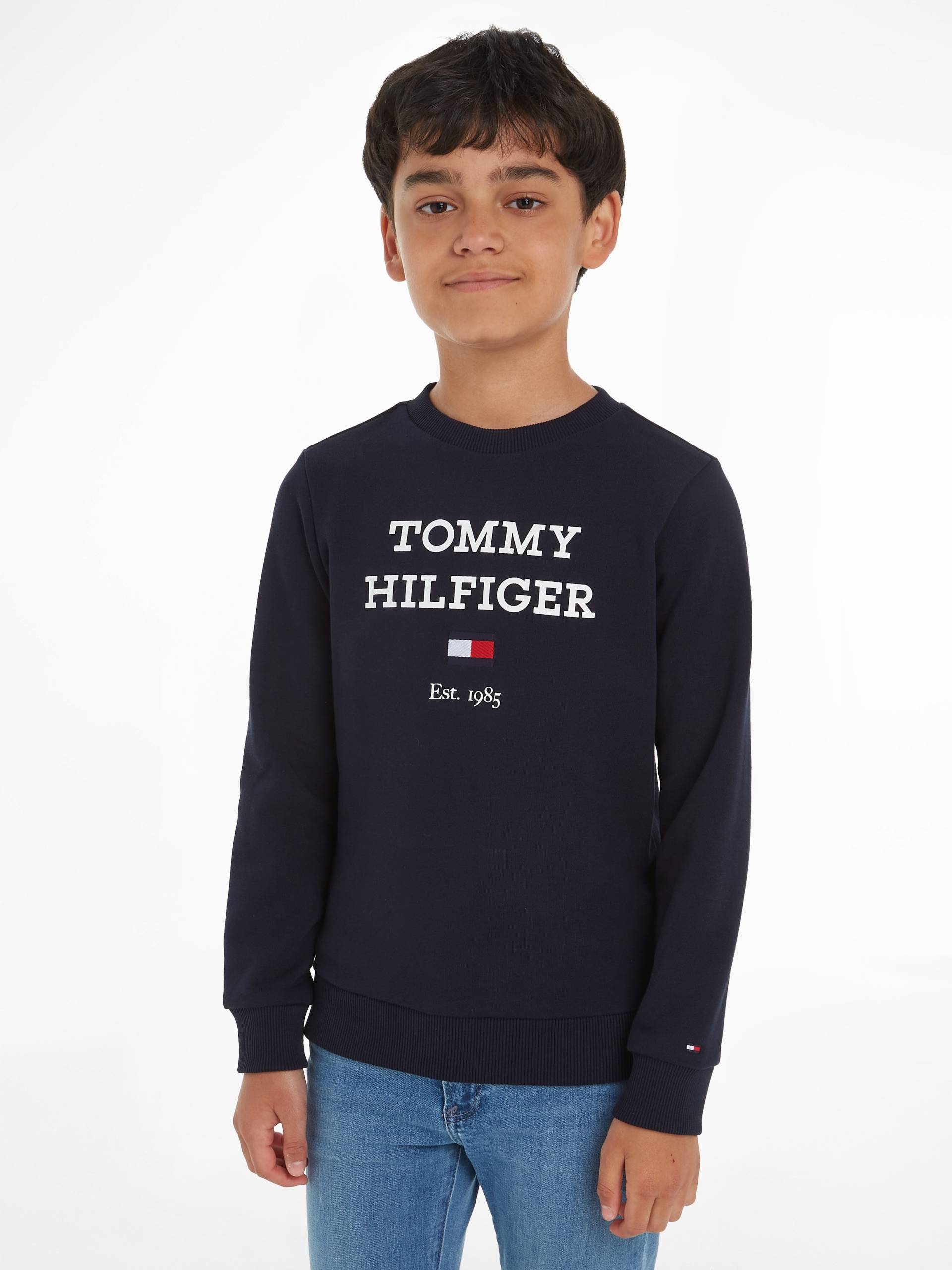 Tommy Hilfiger Sweatshirt »TH LOGO SWEATSHIRT« von Tommy Hilfiger