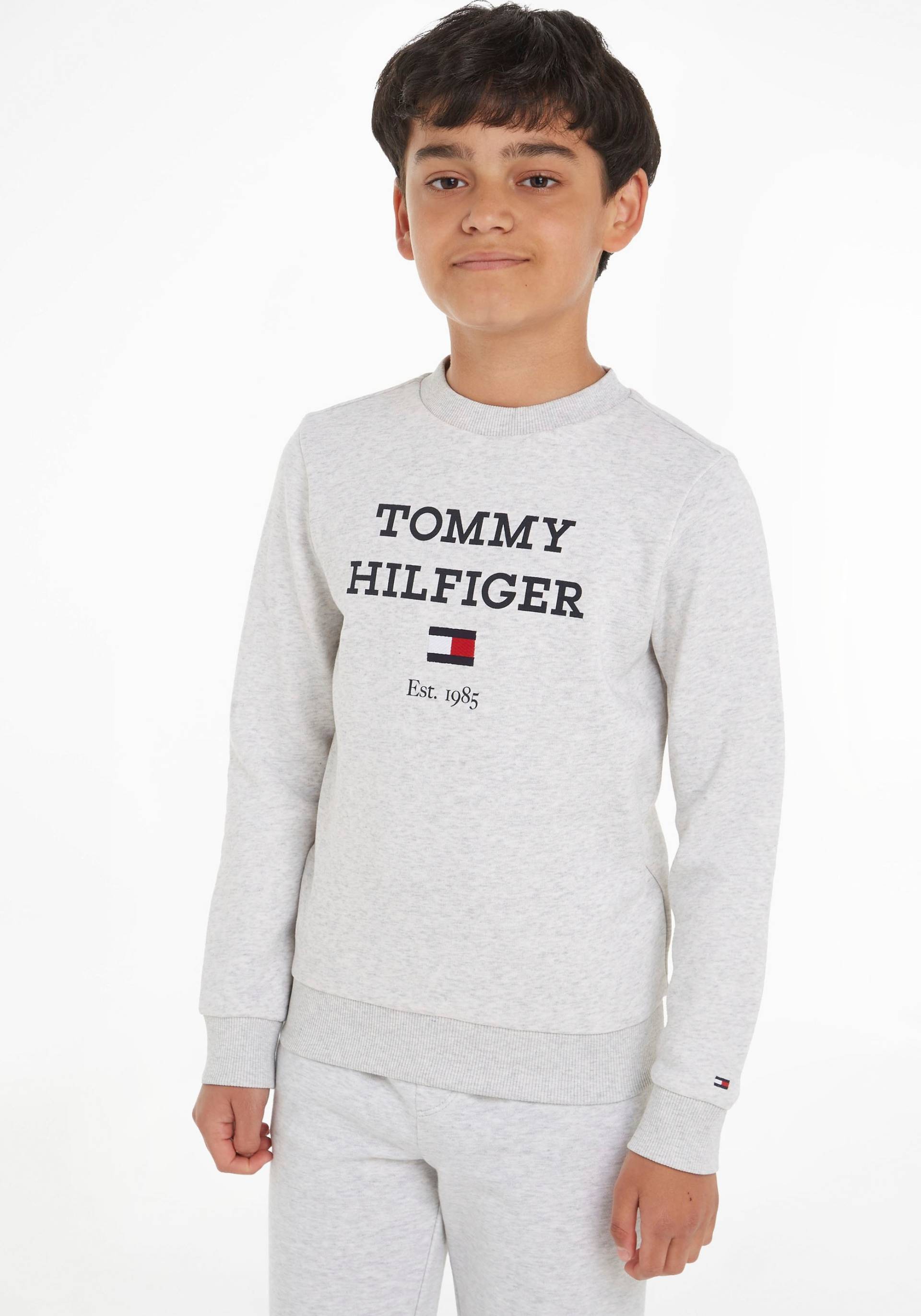 Tommy Hilfiger Sweatshirt »TH LOGO SWEATSHIRT« von Tommy Hilfiger