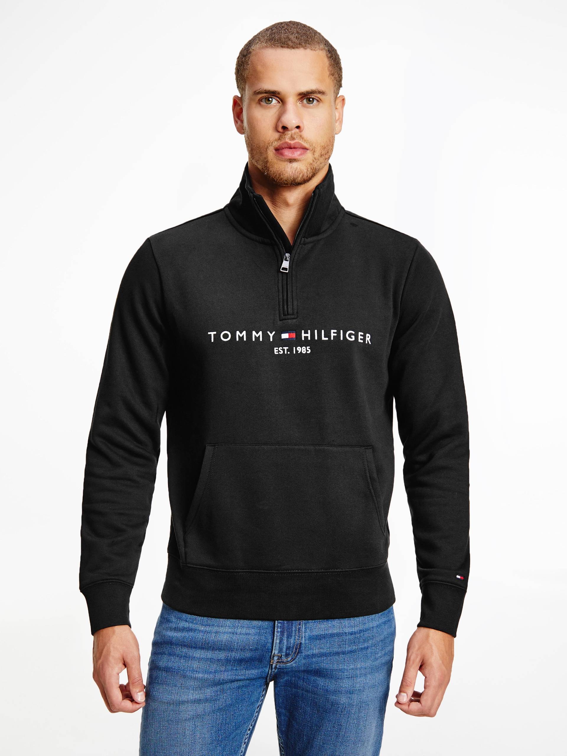 Tommy Hilfiger Sweatshirt »TOMMY LOGO MOCKNECK« Tommy Hilfiger Sweatshirt »TOMMY LOGO MOCKNECK« von Tommy Hilfiger