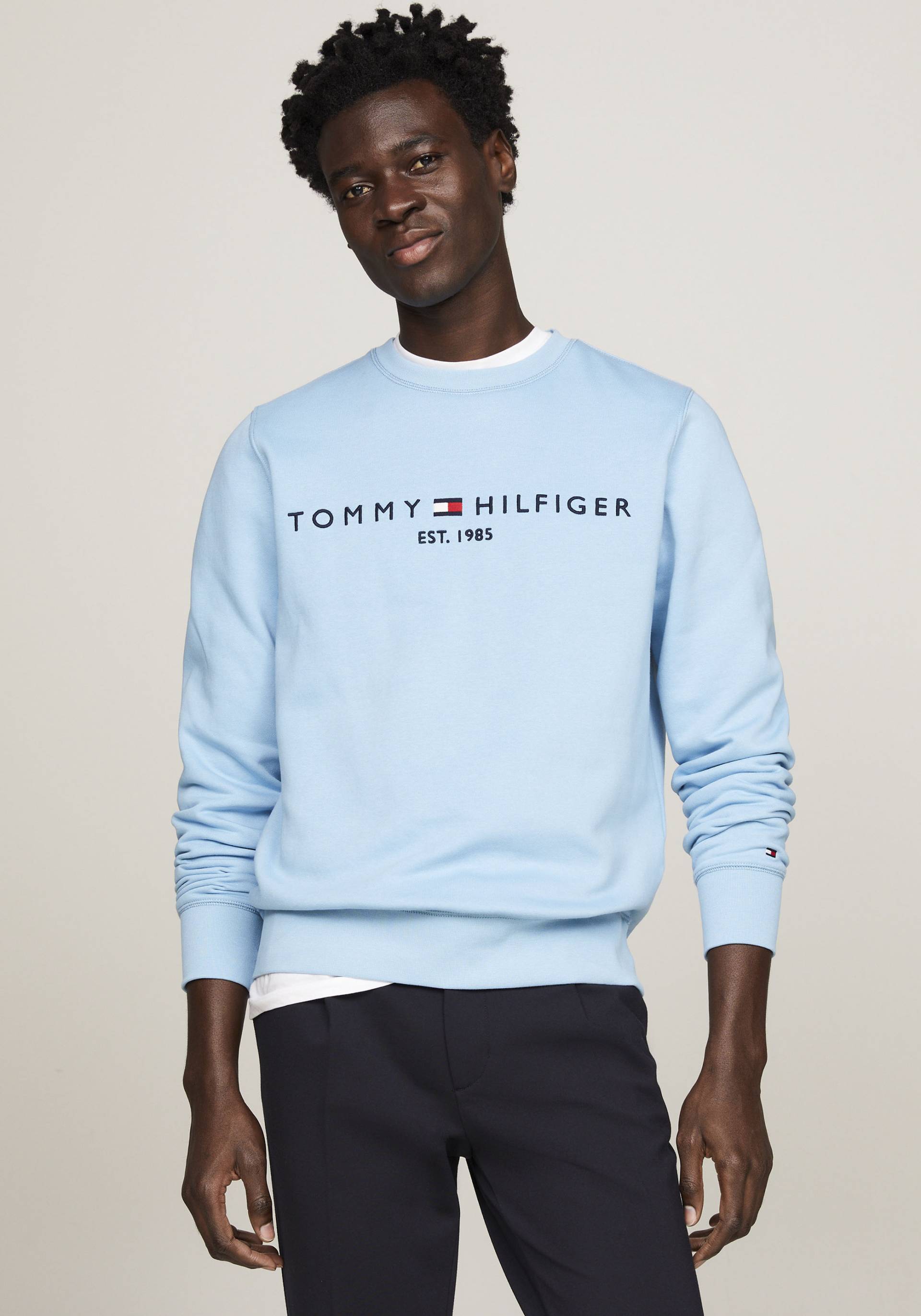 Tommy Hilfiger Sweatshirt »TOMMY LOGO SWEATSHIRT« von Tommy Hilfiger