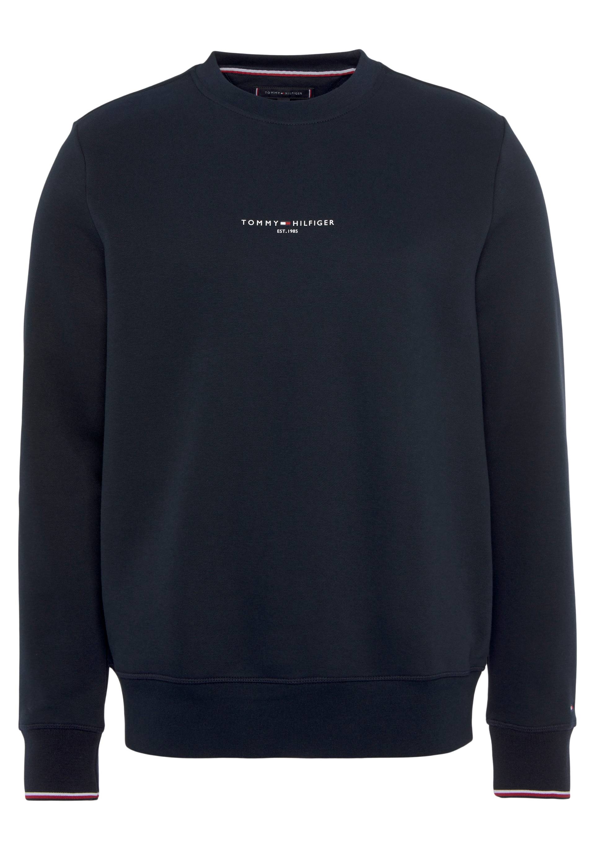 Tommy Hilfiger Sweatshirt »TOMMY LOGO TIPPED CREWNECK« von Tommy Hilfiger