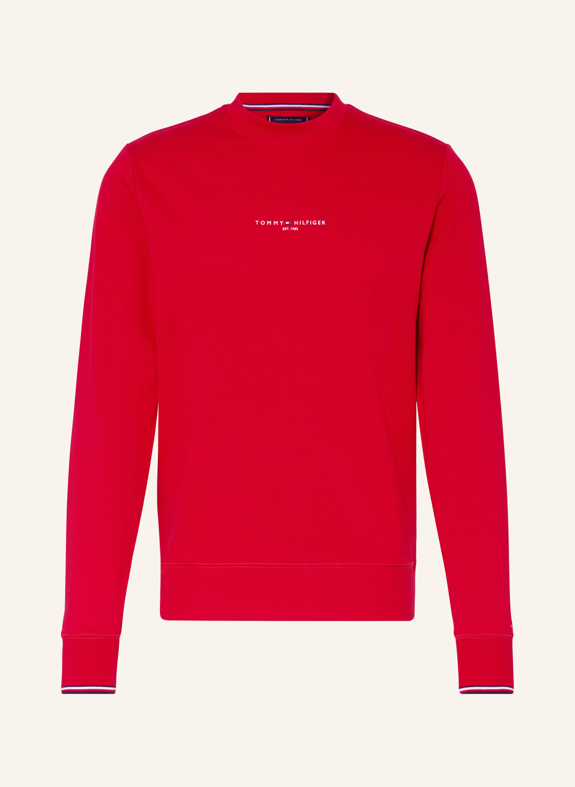 Tommy Hilfiger Sweatshirt rot von Tommy Hilfiger