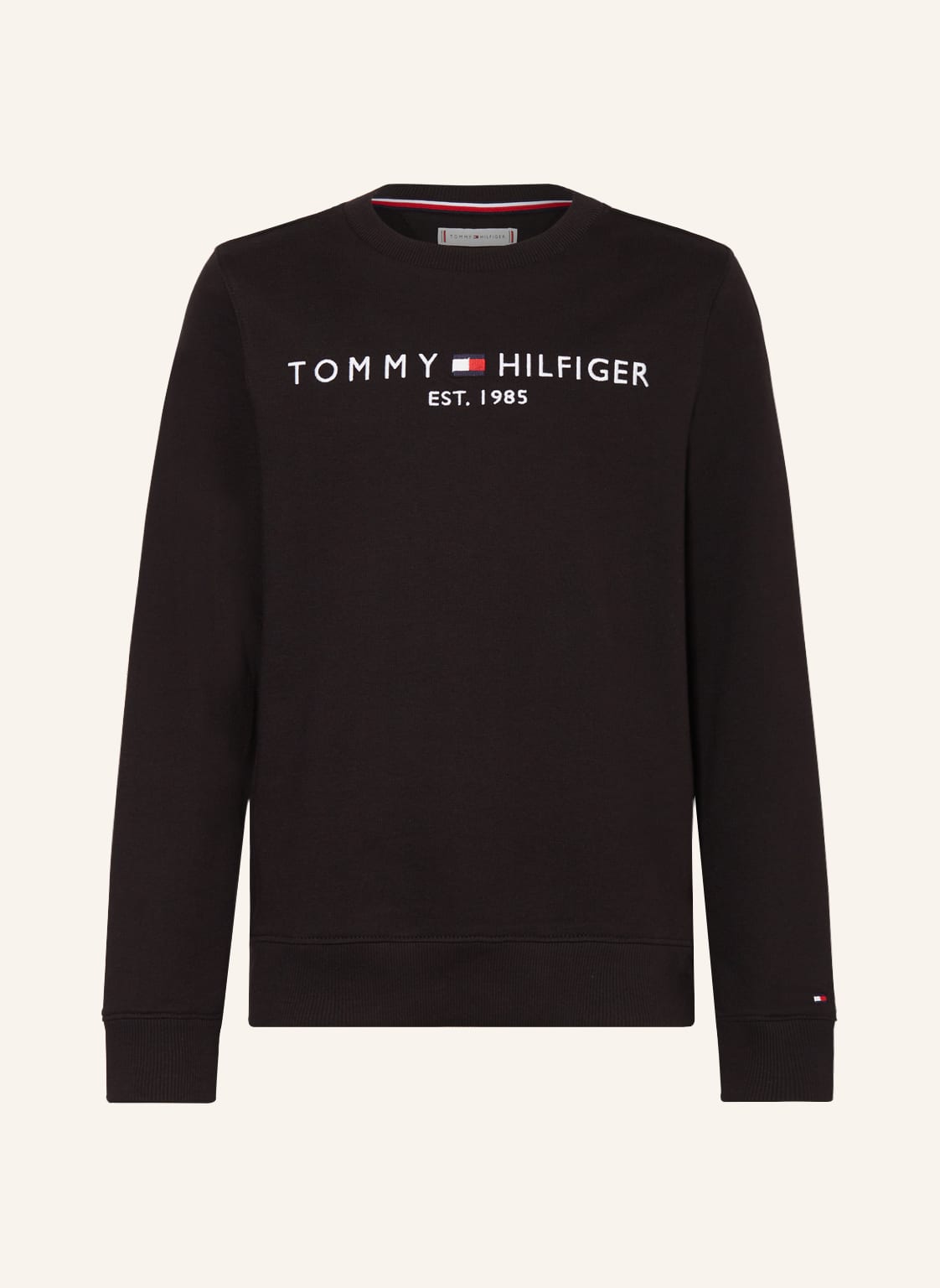 Tommy Hilfiger Sweatshirt schwarz von Tommy Hilfiger