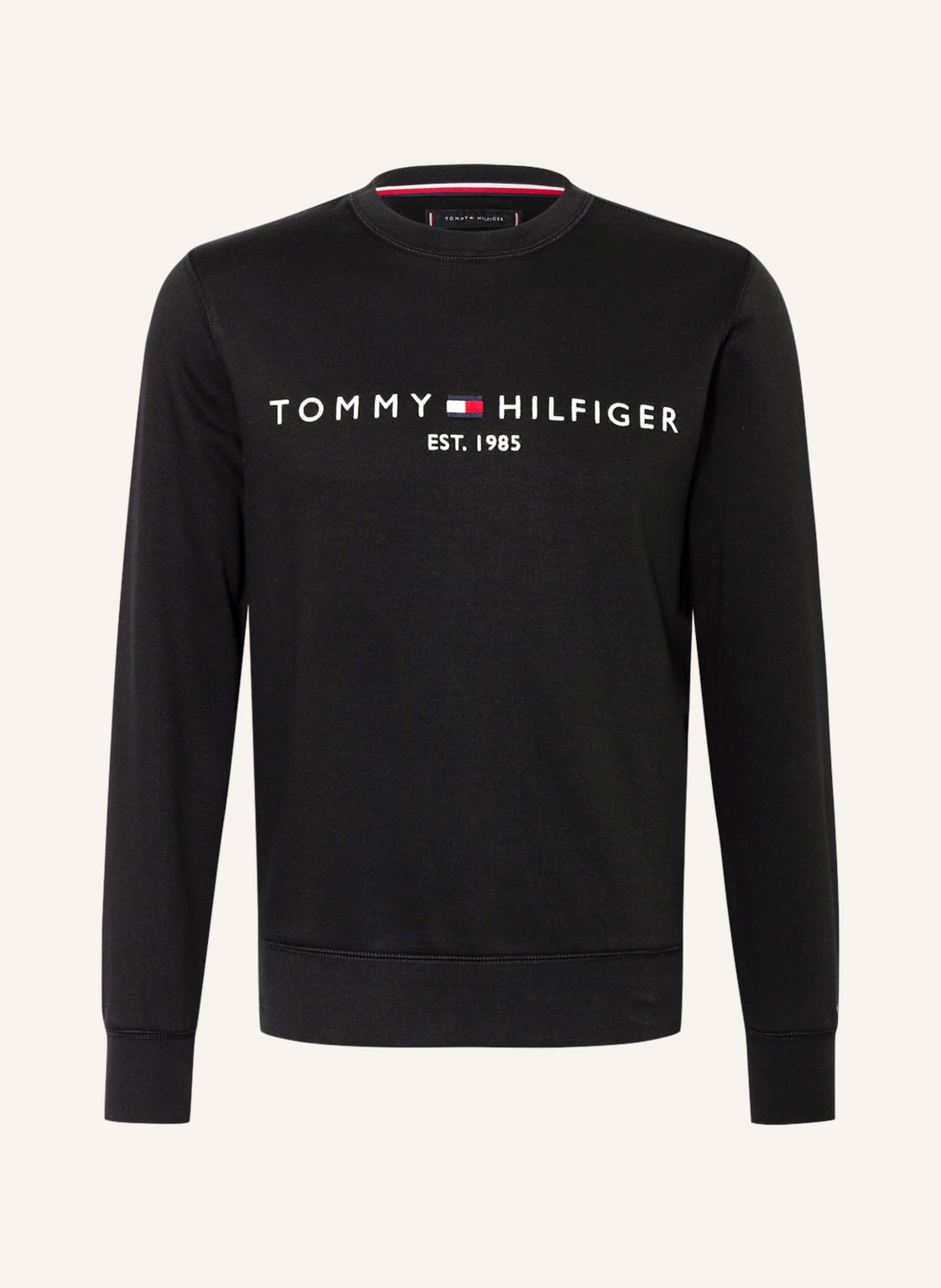 Tommy Hilfiger Sweatshirt schwarz von Tommy Hilfiger